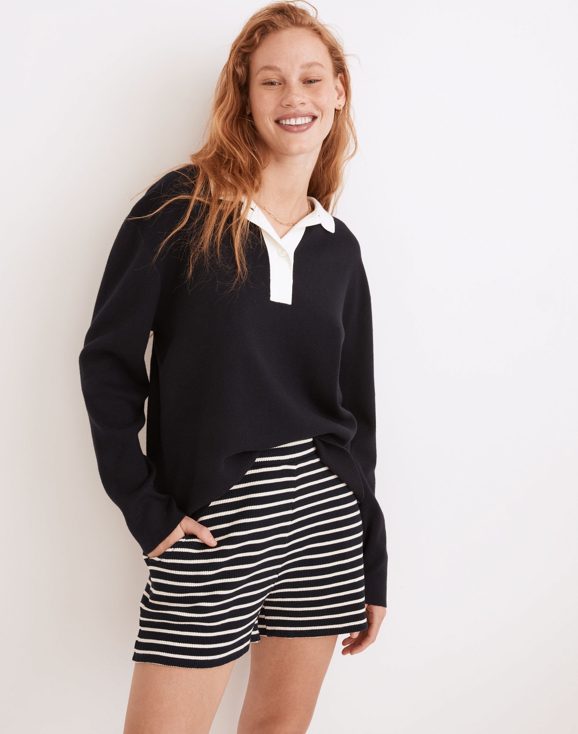 KULE Happy Face Take Out Rugby Shirt
