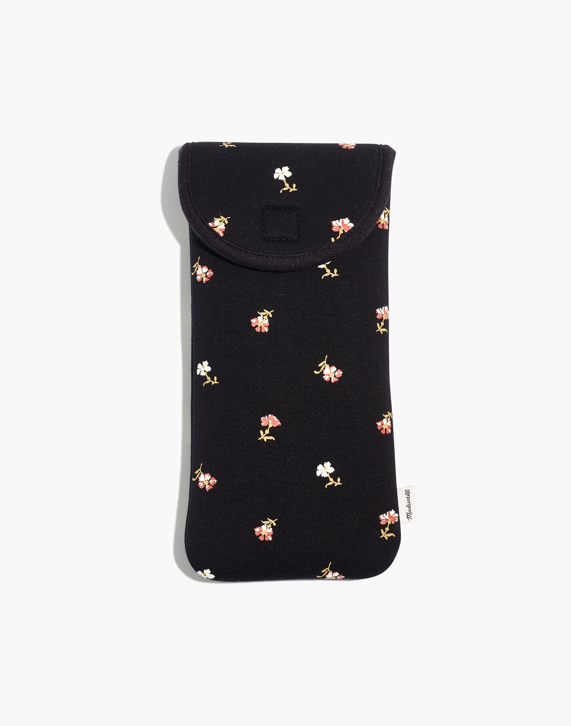 neoprene soft sunglass case in fresh sprigs