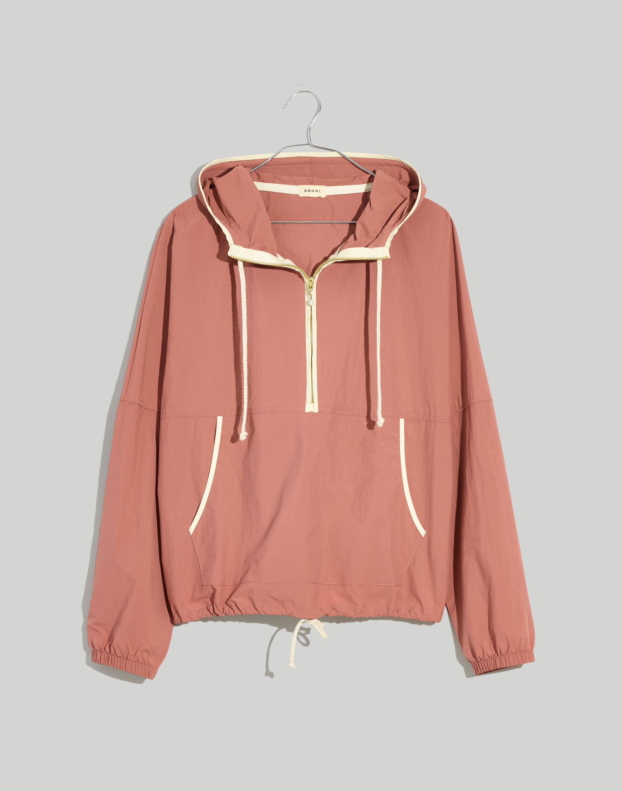 Donni Nylon Hoodie Pullover