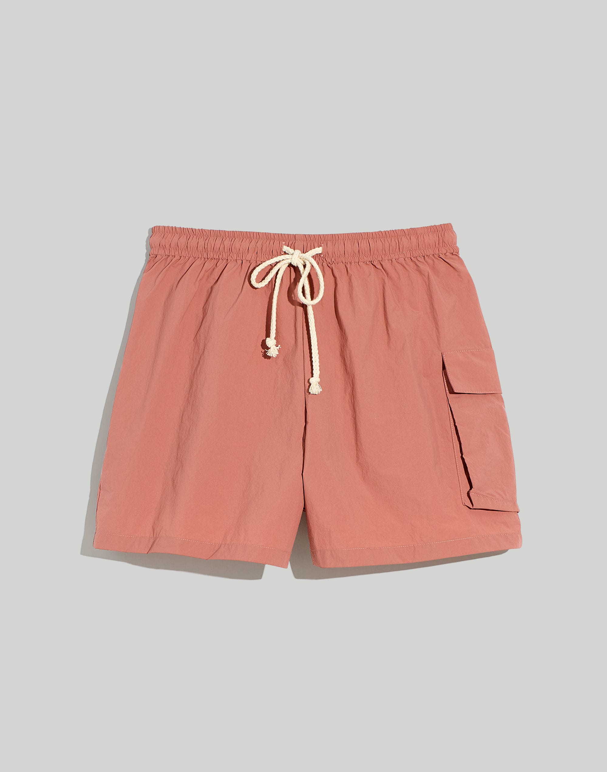 Donni Nylon Cargo Shorts