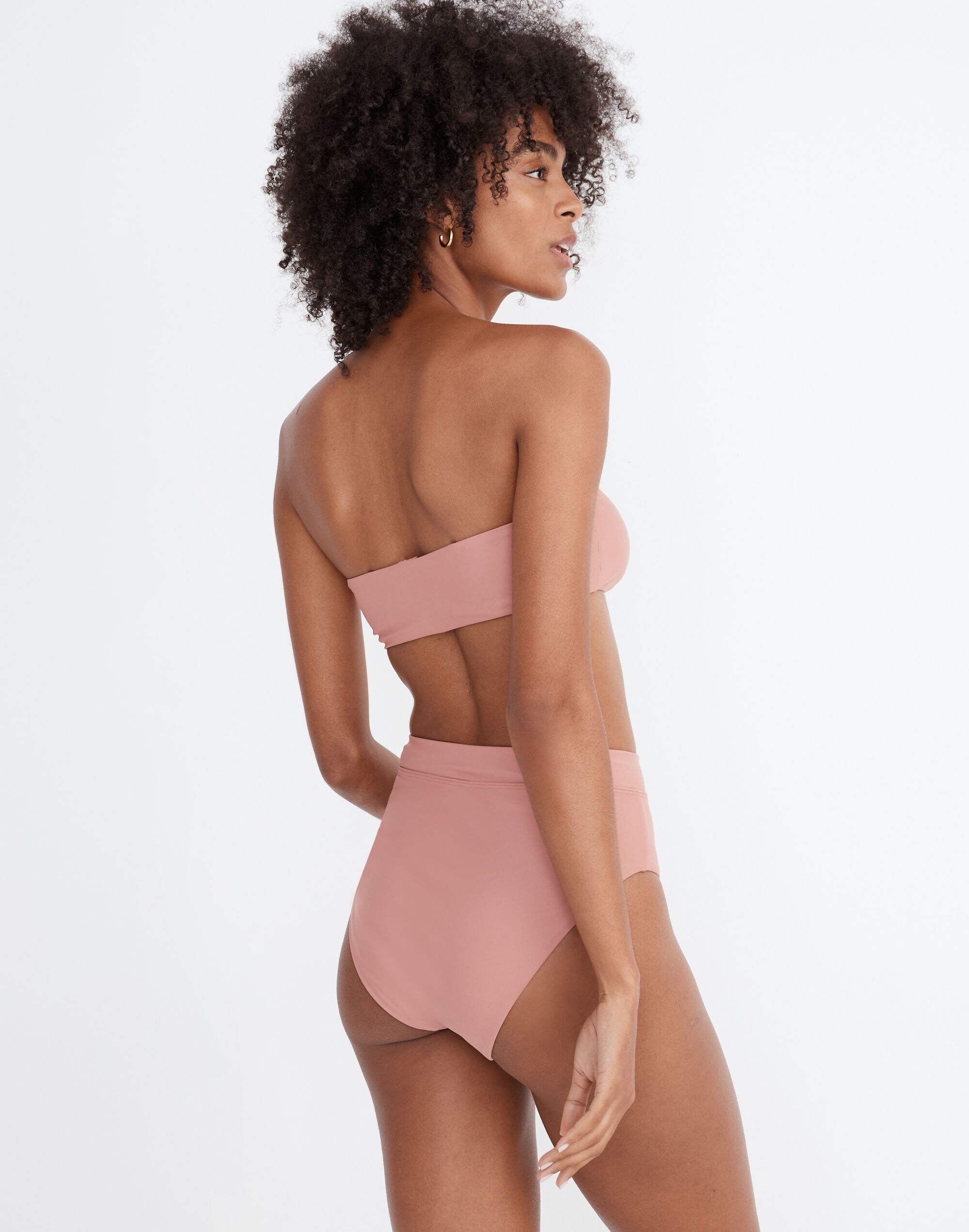 Madewell Second Wave High-Cut Bikini Bottom