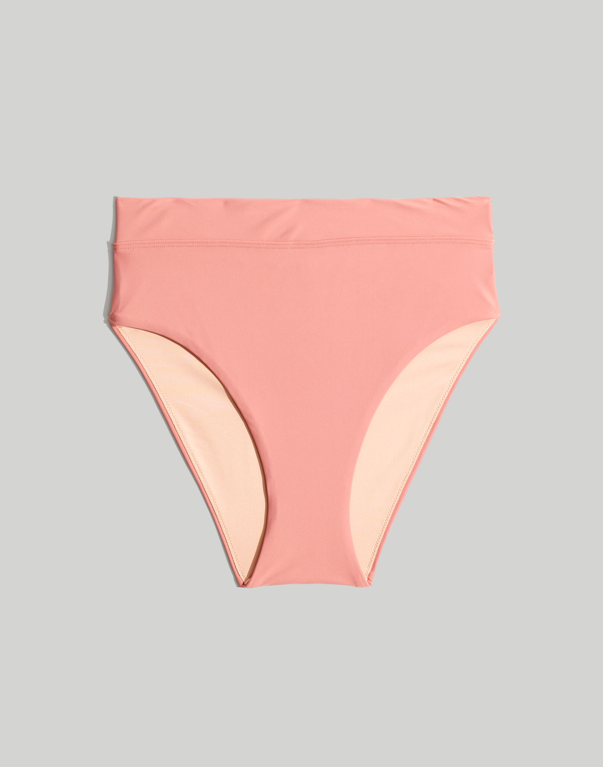 Madewell Second Wave High-Cut Bikini Bottom