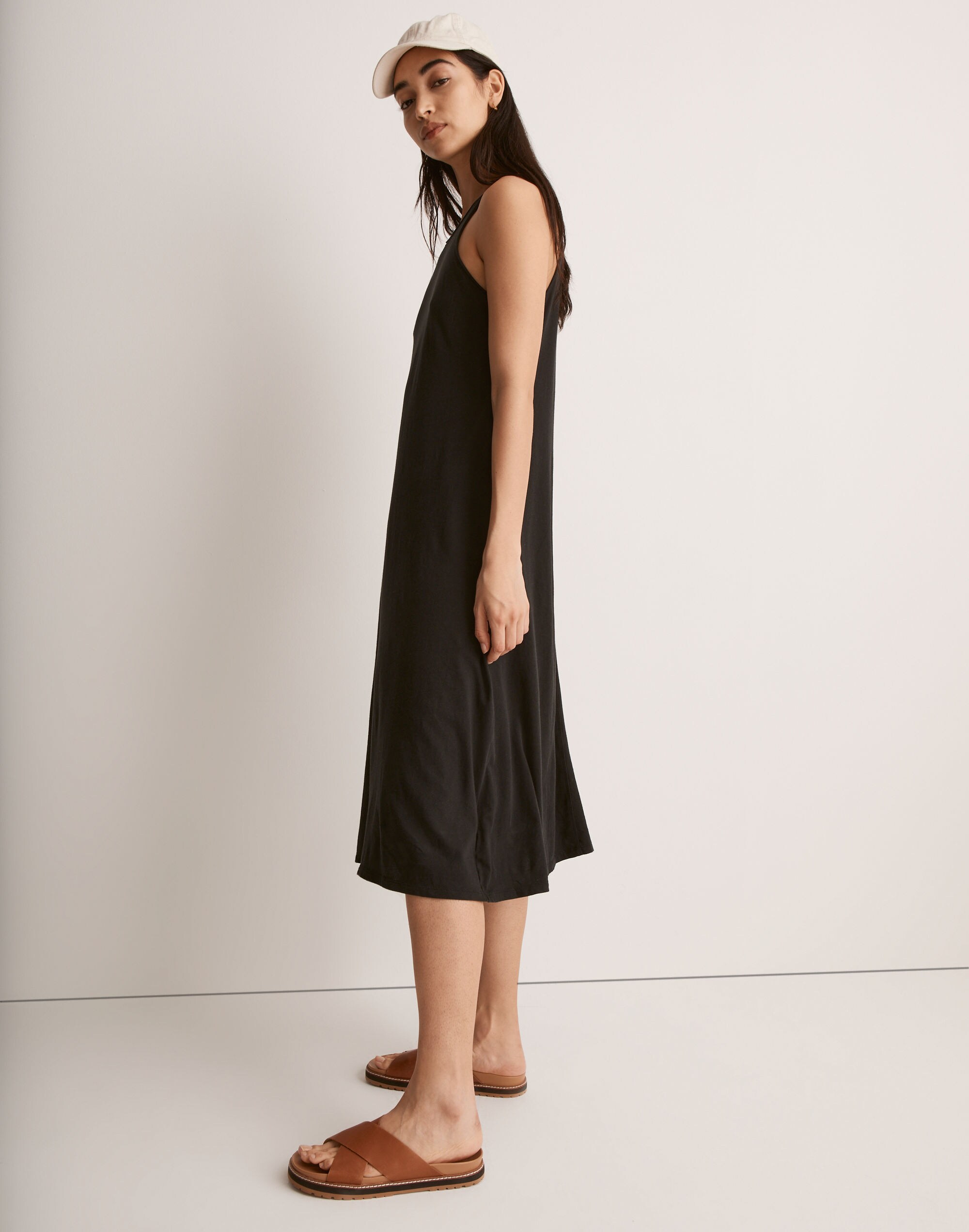 Softfade Cotton Cover-Up Tank Dress