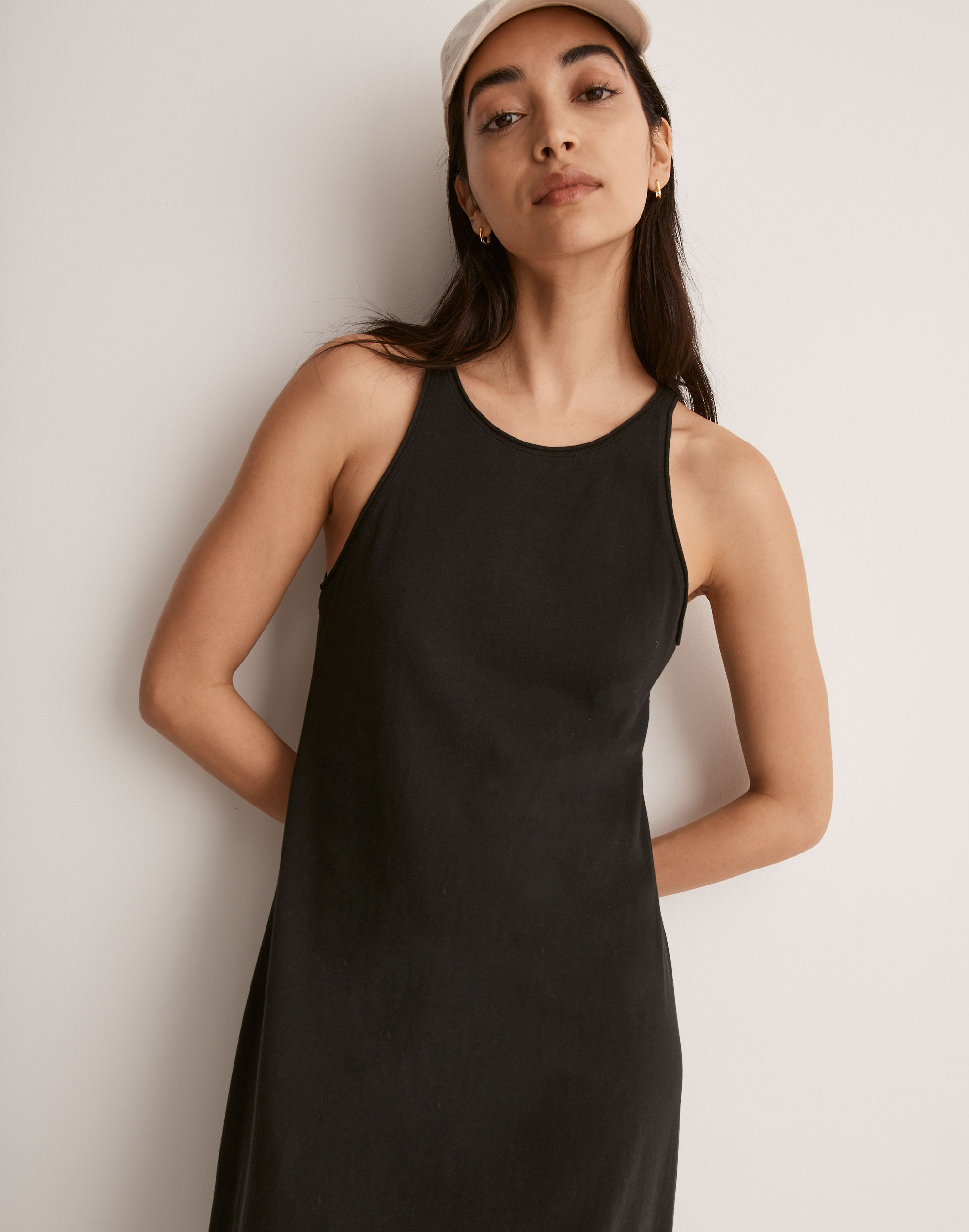 Softfade Cotton Cover-Up Tank Dress