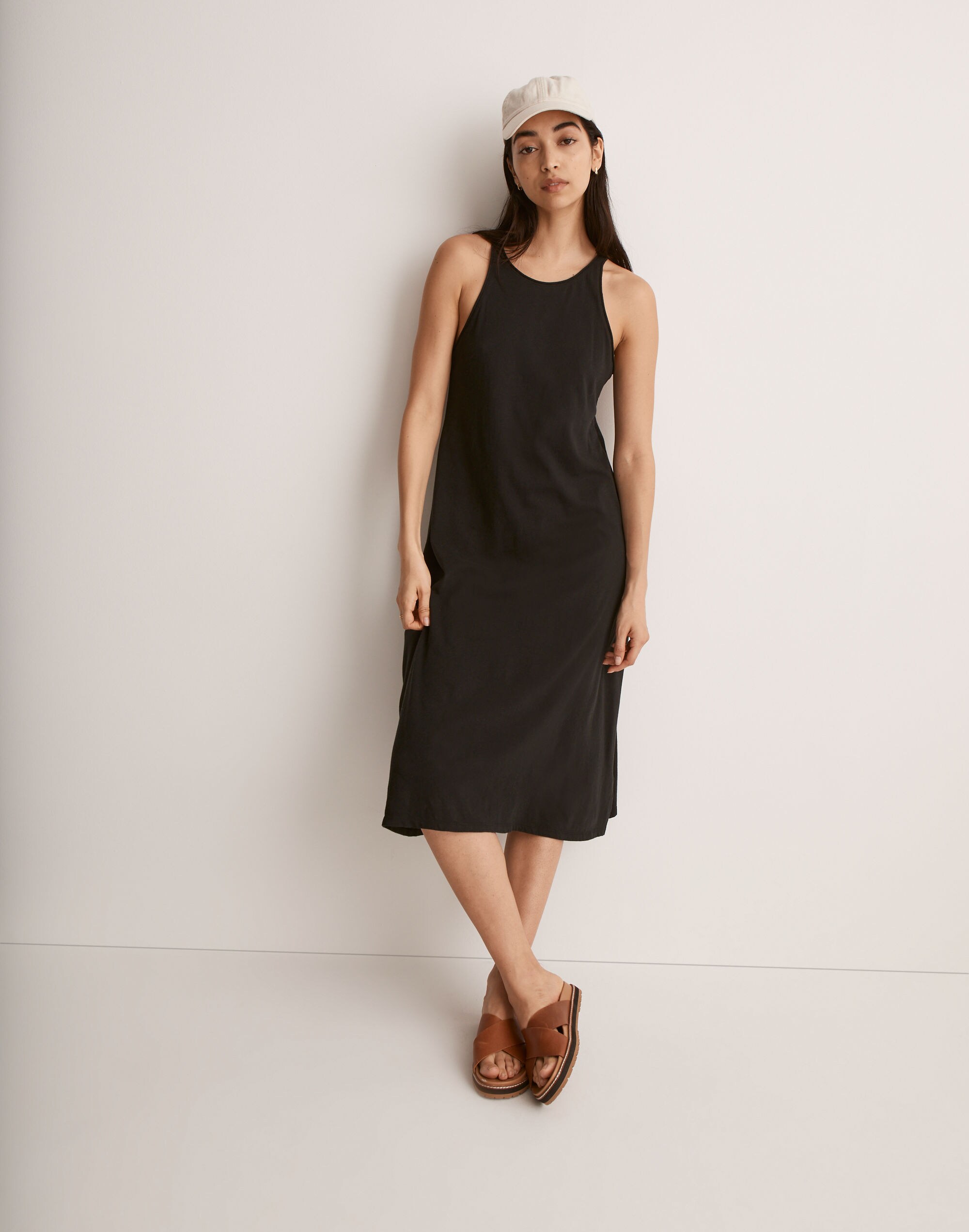 Softfade Cotton Cover-Up Tank Dress