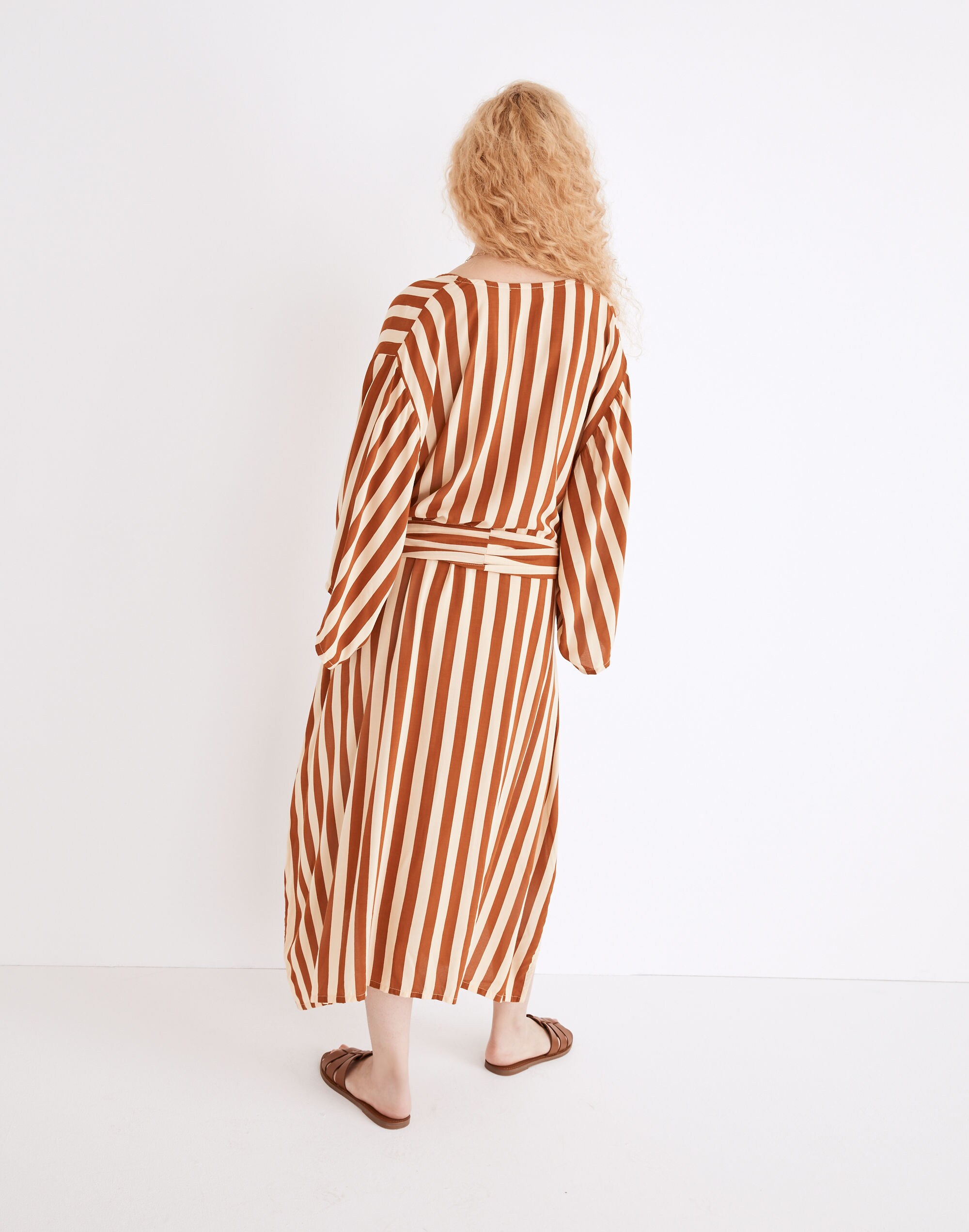 Natalie Martin Striped Marin Cover-Up Dress
