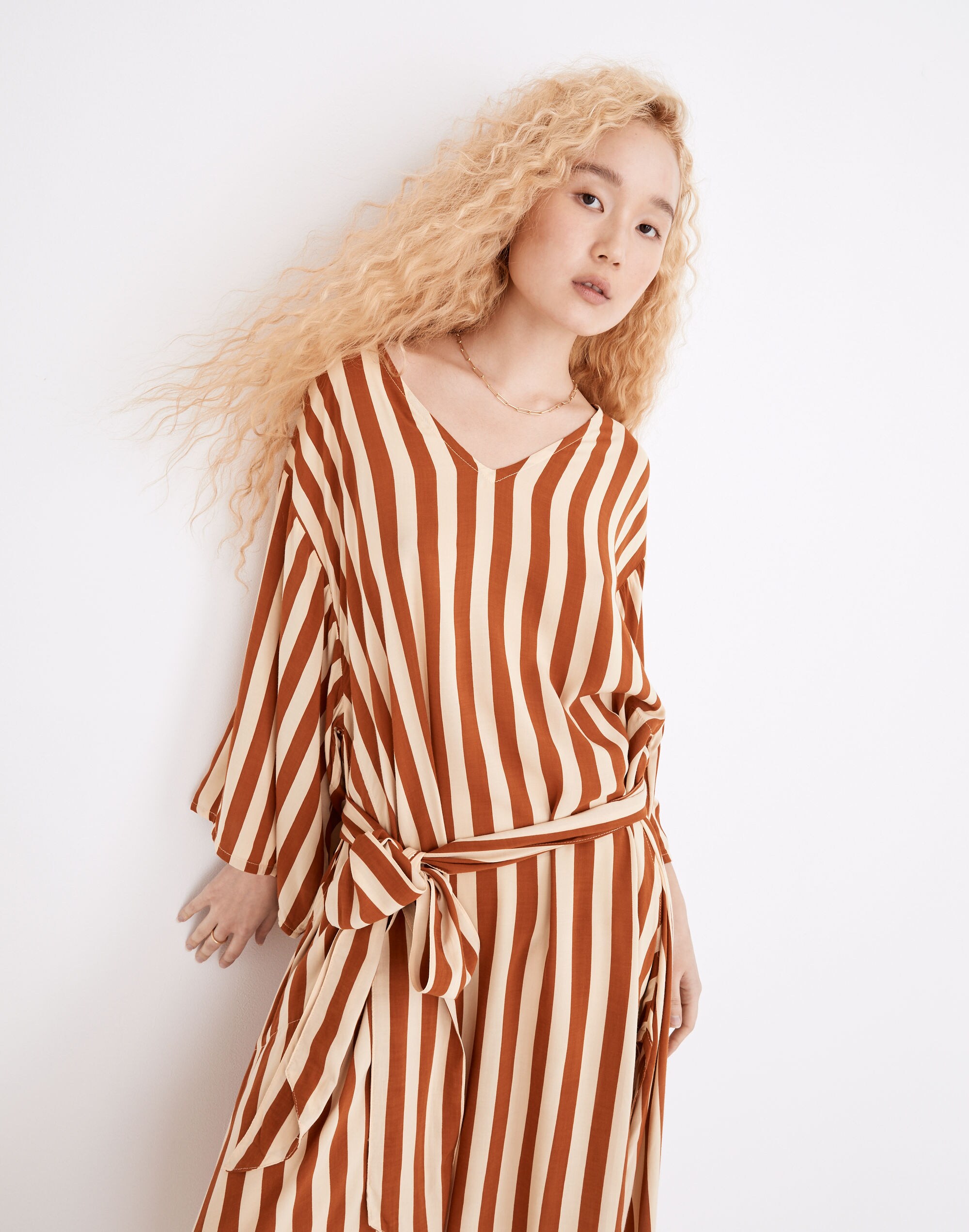Natalie Martin Striped Marin Cover-Up Dress