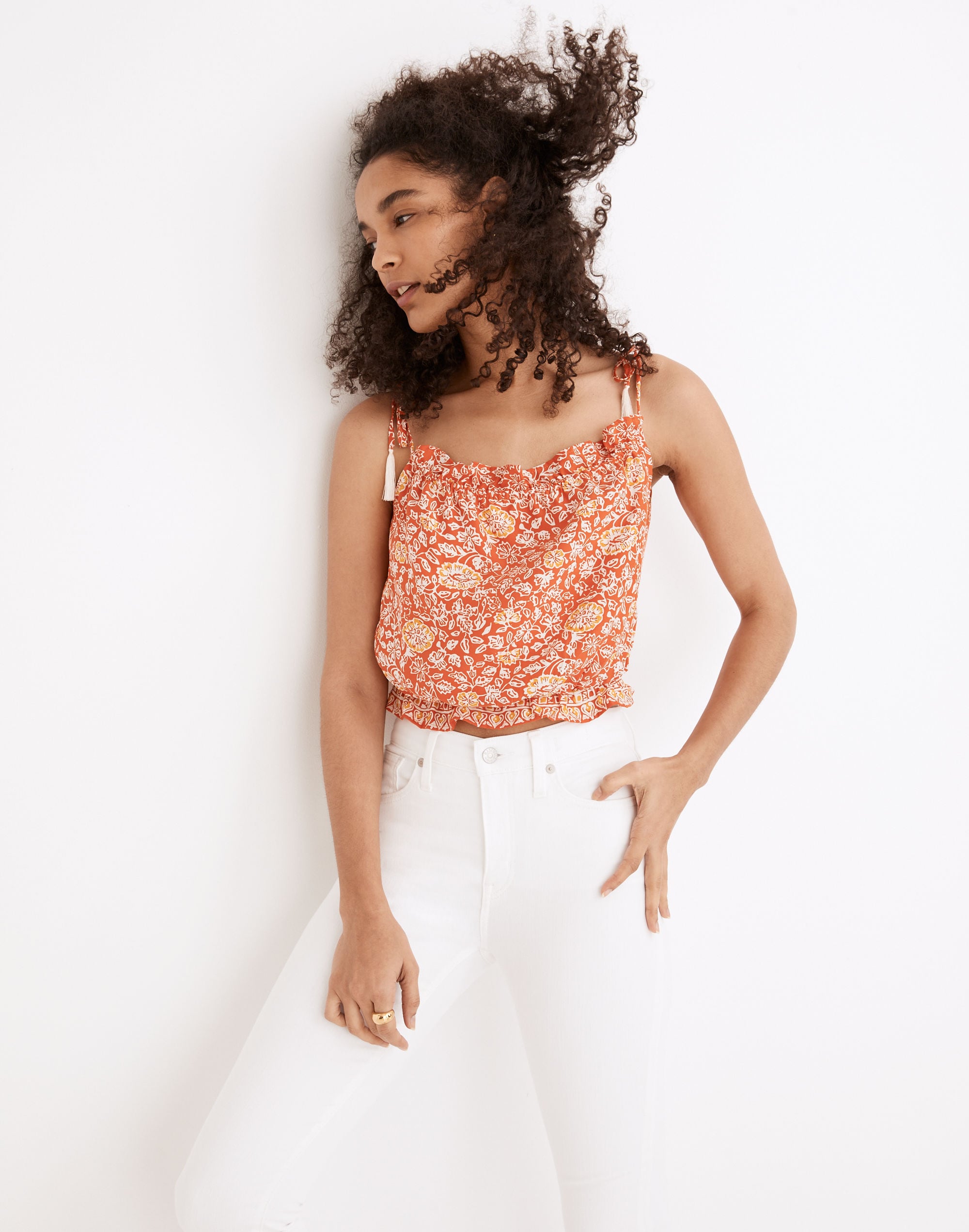 Natalie Martin Silk Poppy Top