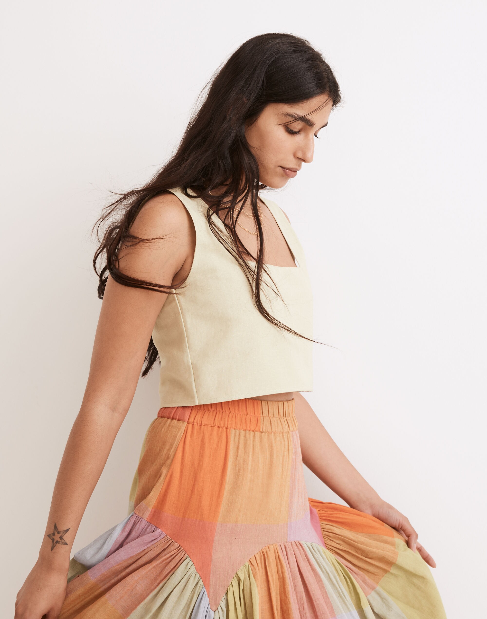 Rujuta Sheth Basic Crop Top
