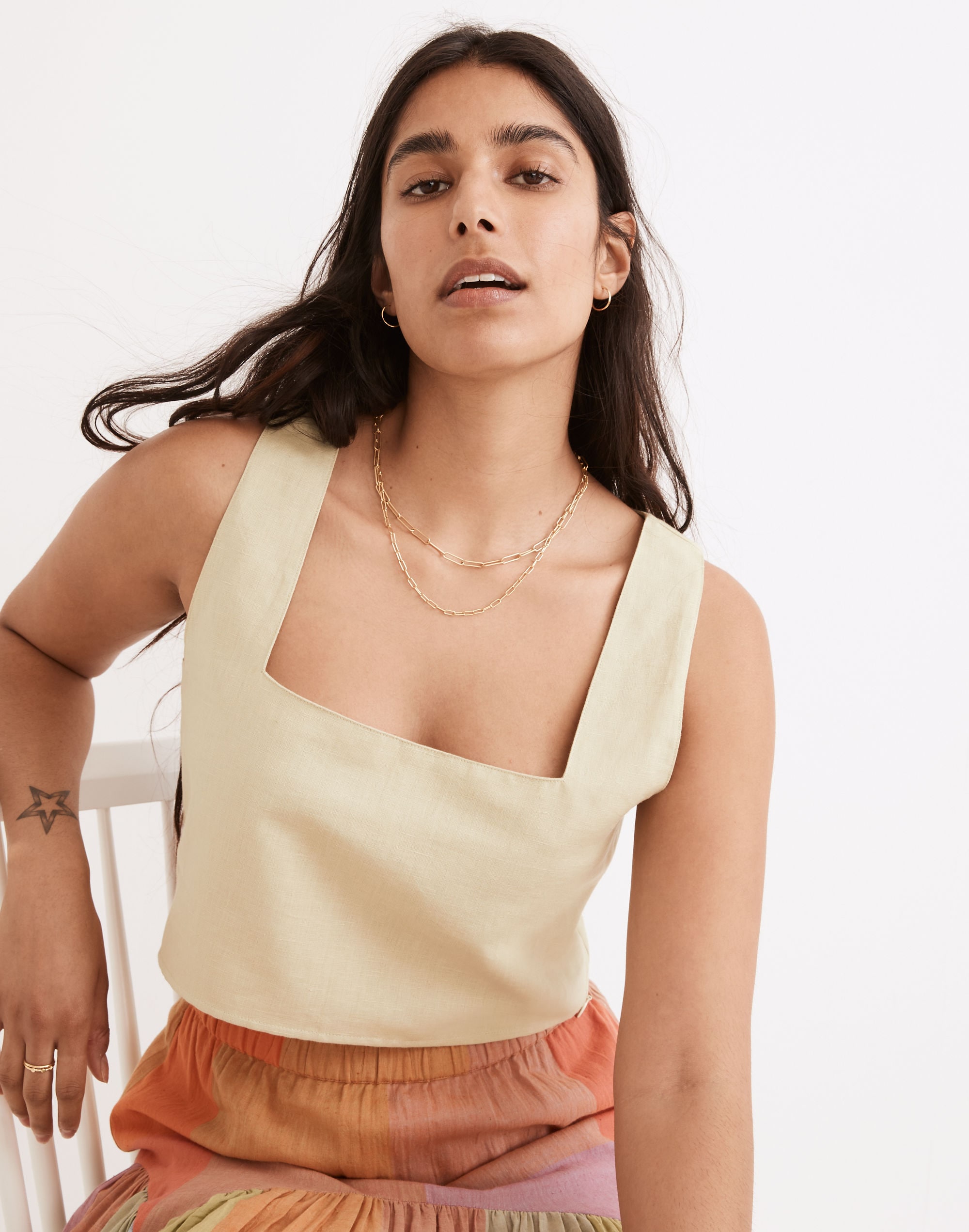 Rujuta Sheth Basic Crop Top