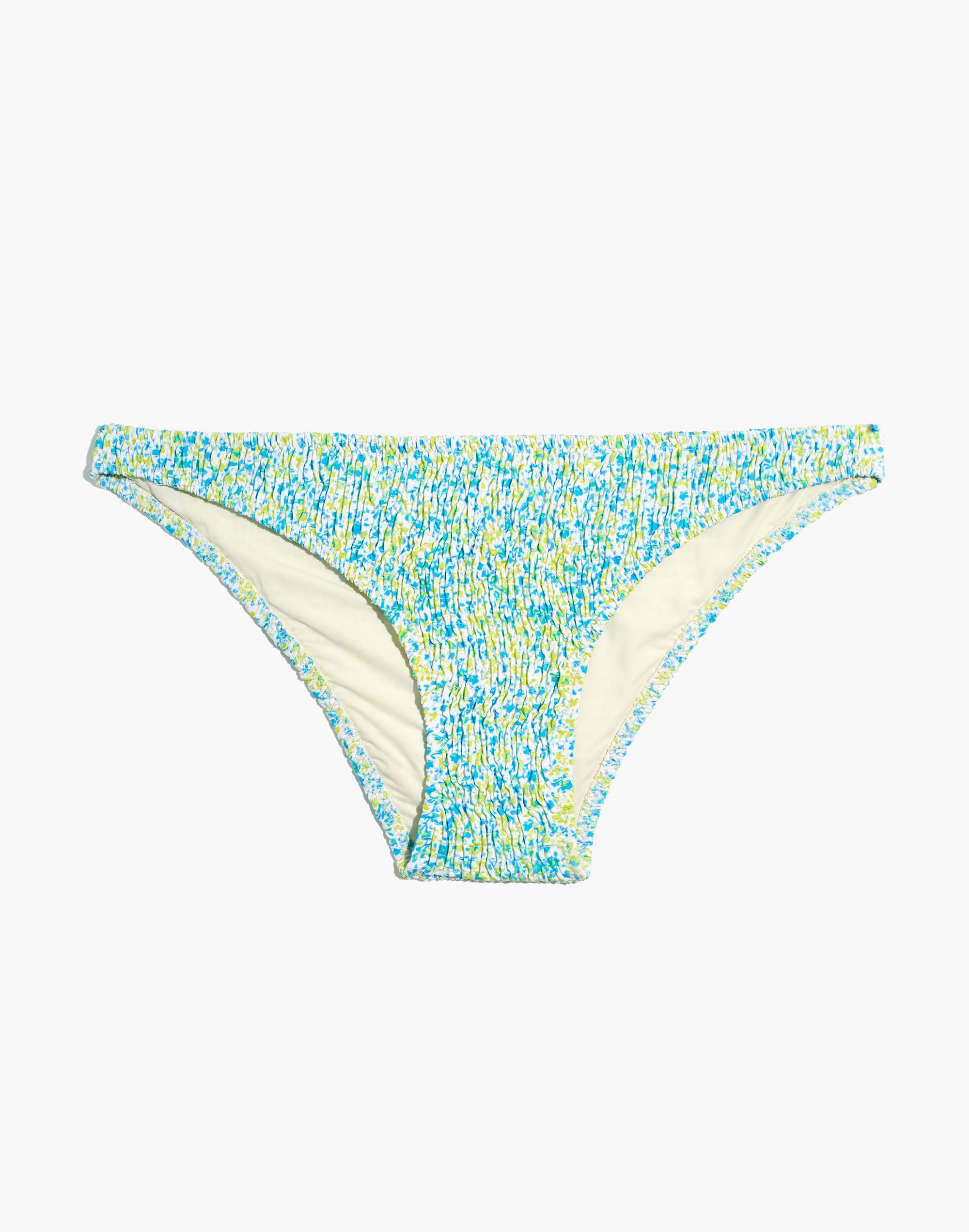 Solid &amp; Striped&reg; Rachel Smocked Bikini Bottom in Painted Ditsy Floral