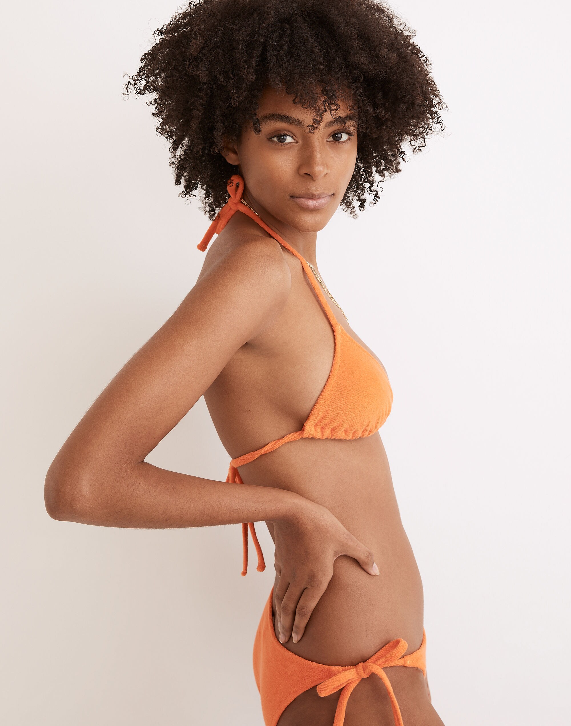 Solid &amp; Striped&reg; Terry Iris String Bikini Top