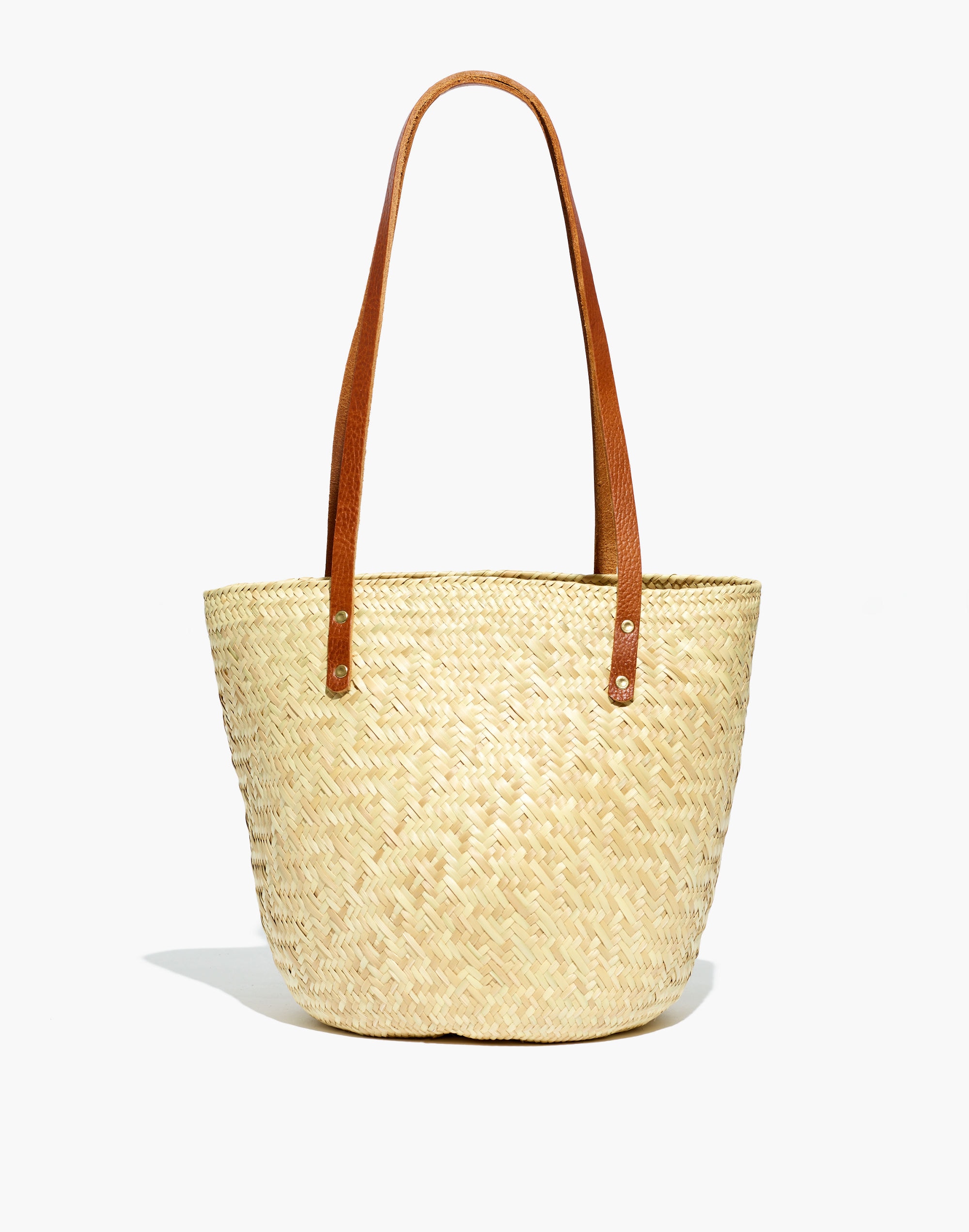 madewell x tierra y mano baja basket bag