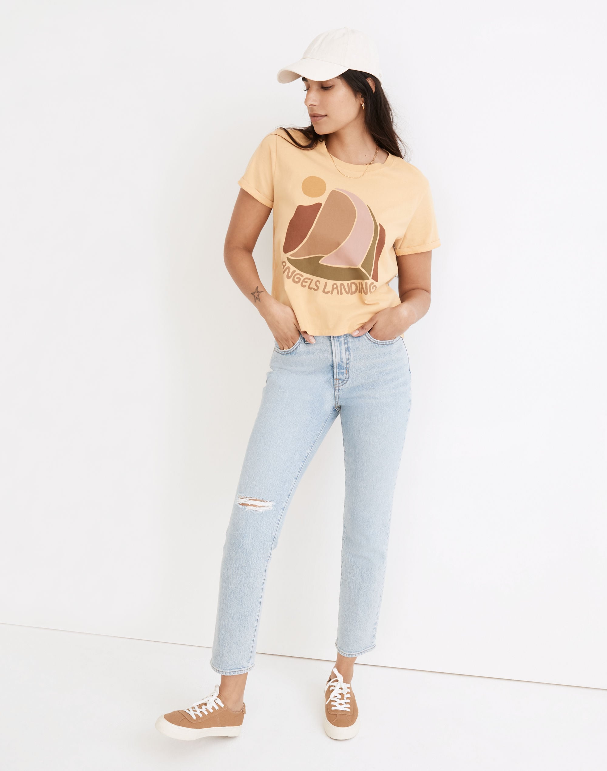 Madewell x Parks Project Angel's Landing Organic Cotton Boxy Tee