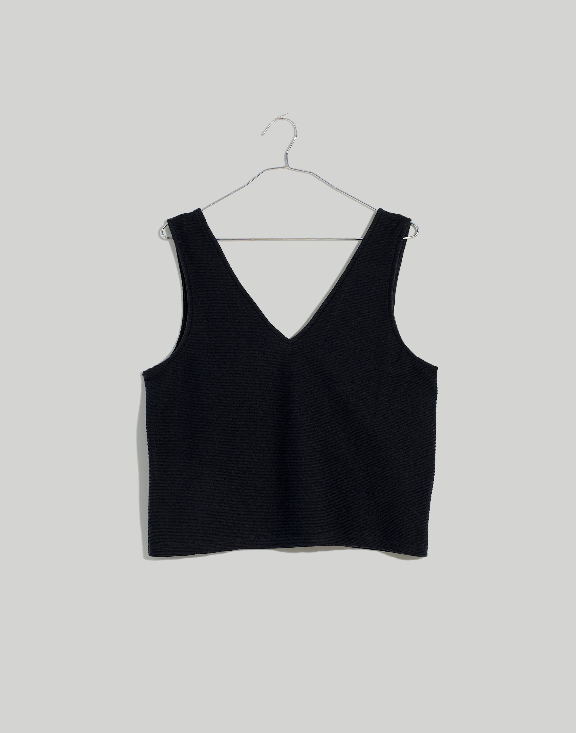 Organic Cotton Peekaboo-Back Crop Tank