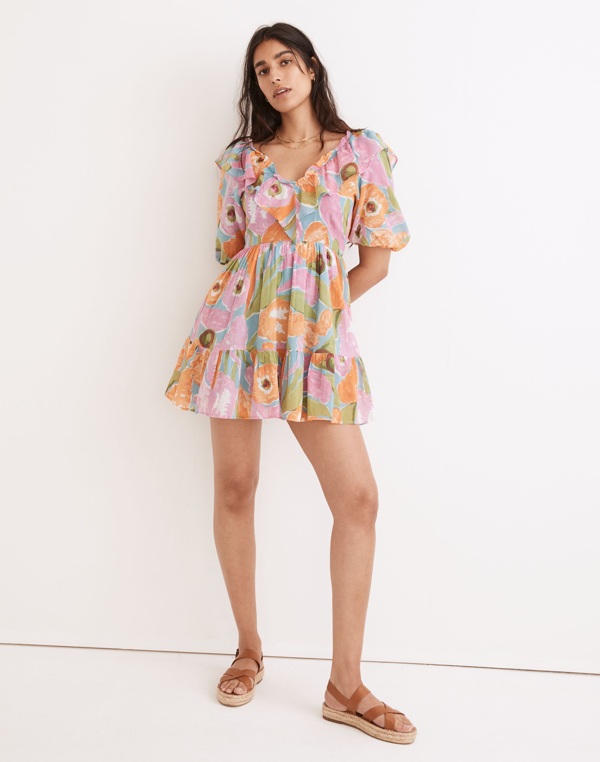 Banjanan Scorpio Mini Dress in Euphoric Bloom