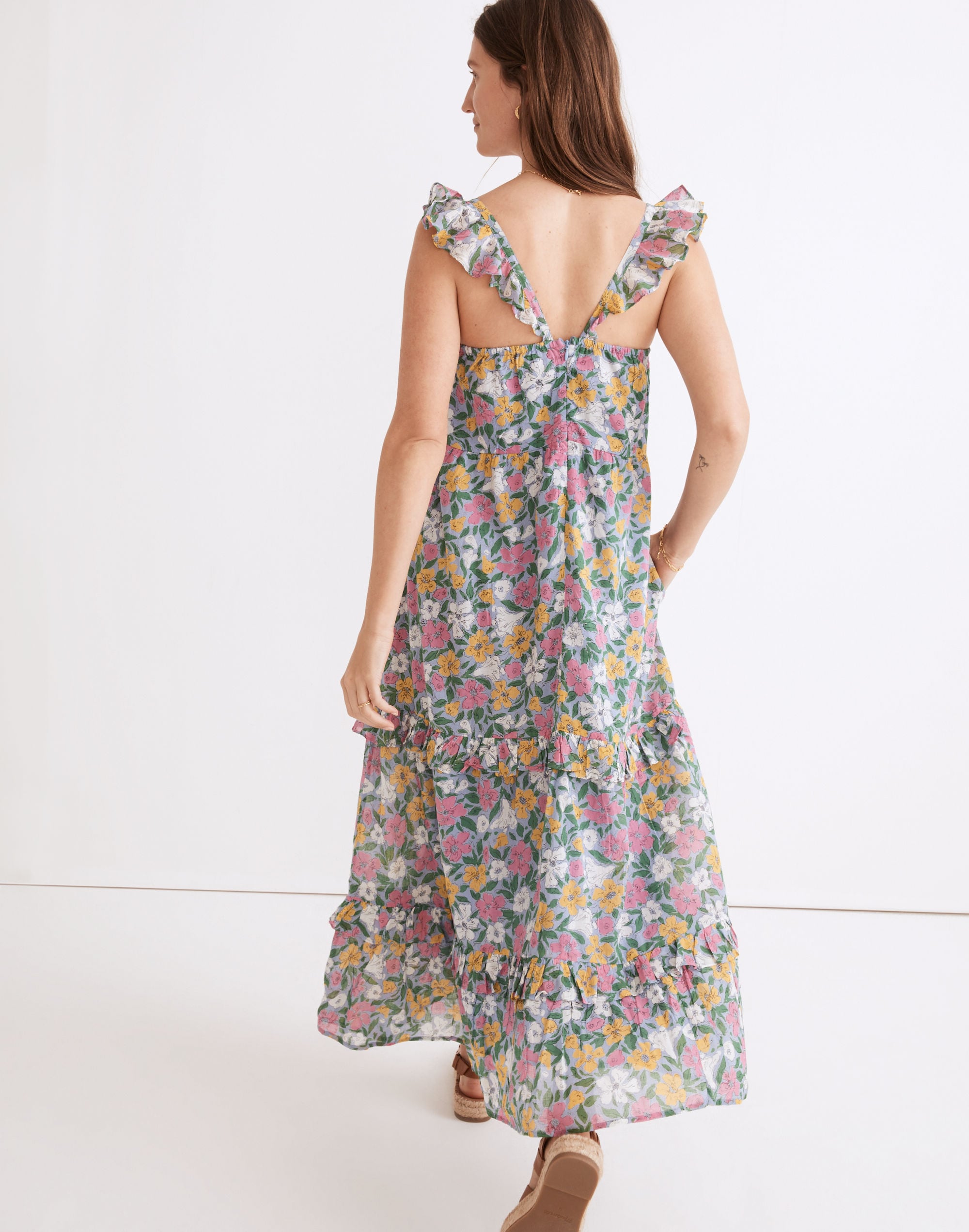 Banjanan Penelope Midi Dress in Melodic Floral
