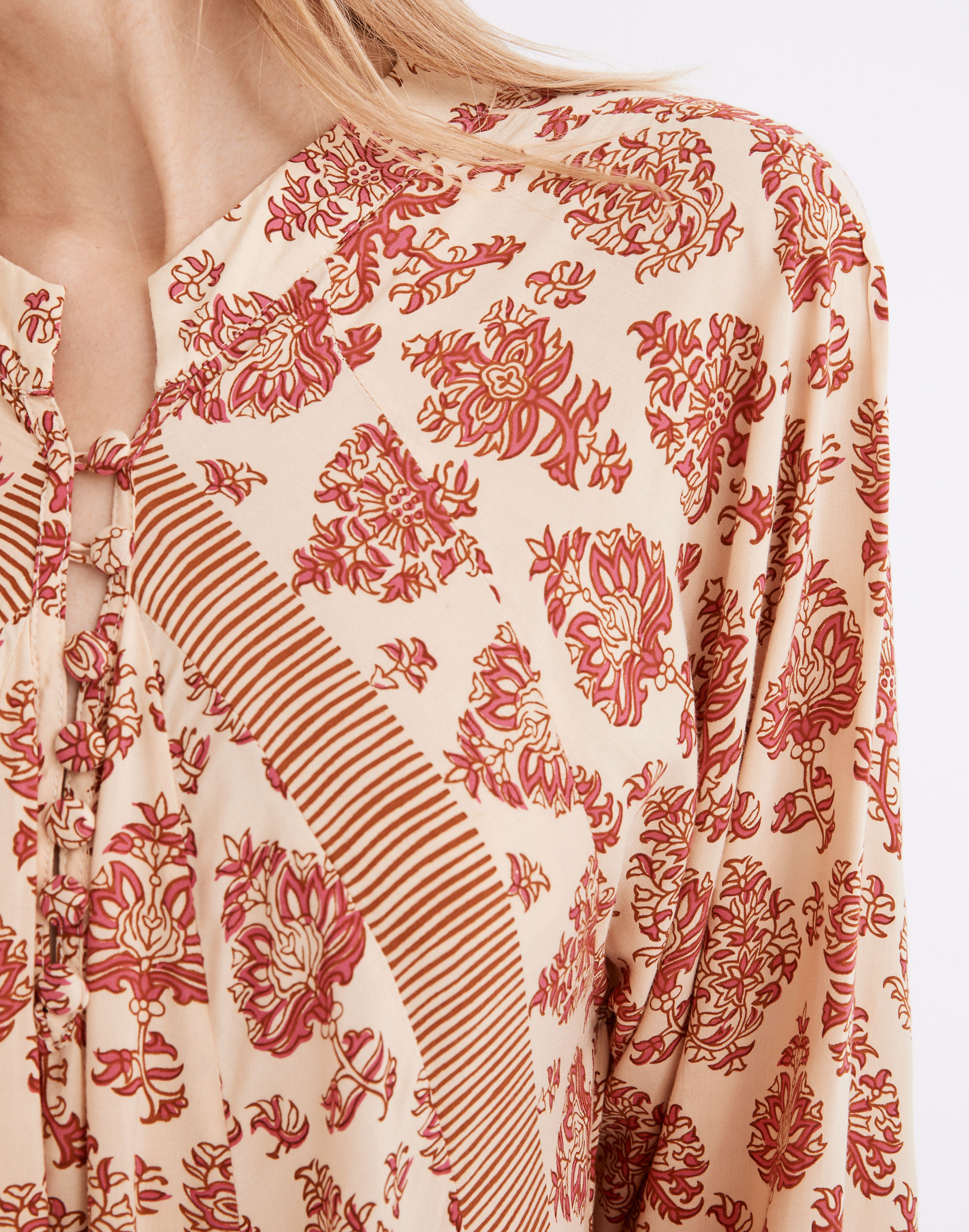 Natalie Martin Fiore Maxi Dress in Cyprus Print