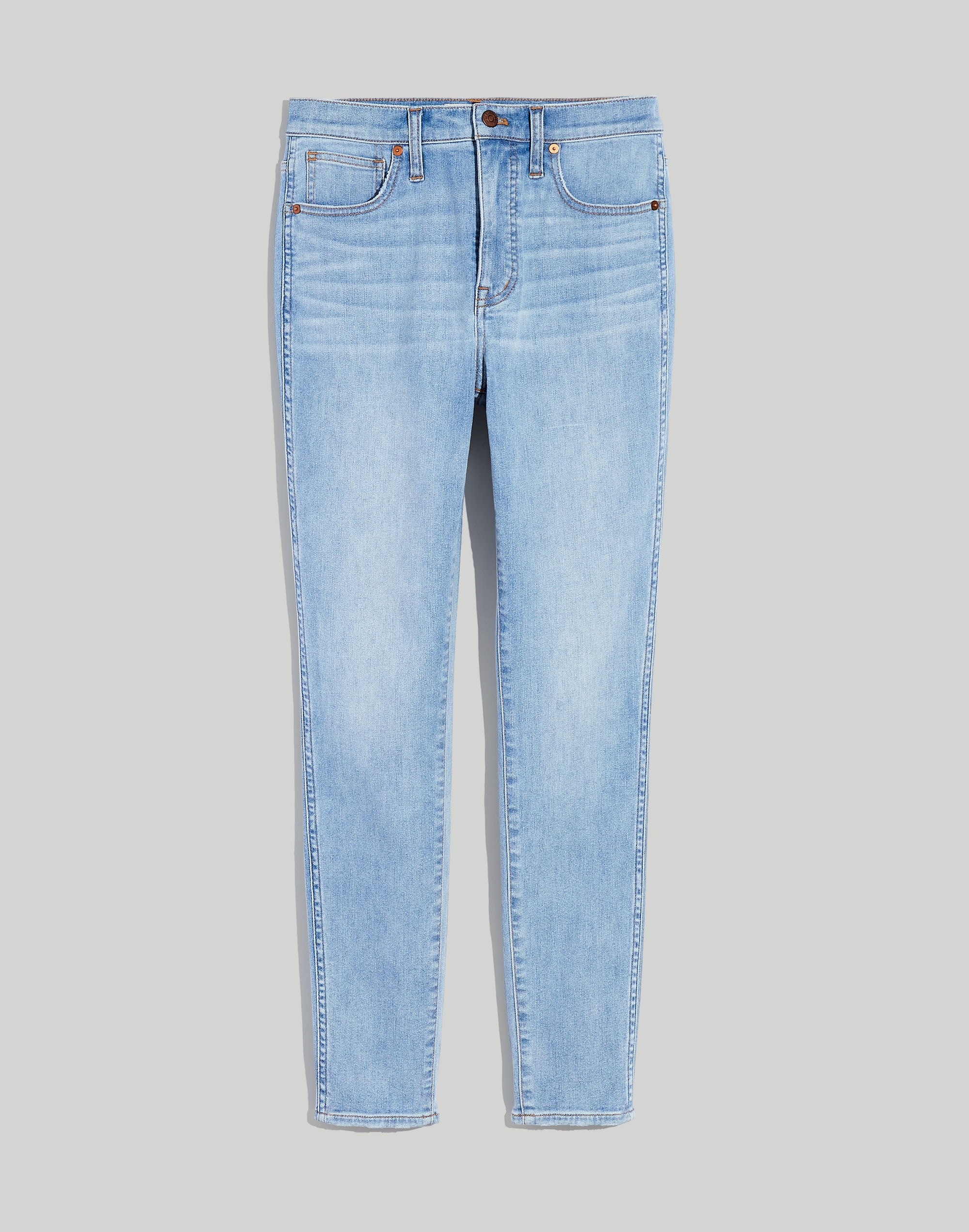 Plus High-Rise Skinny Crop Jeans in Carlton Wash