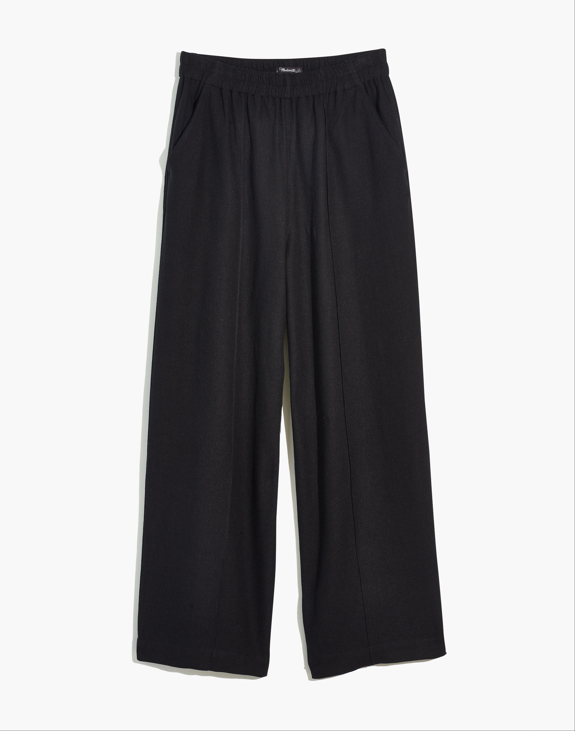 Plus Breezewoven Pull-On High-Rise Straight Pants