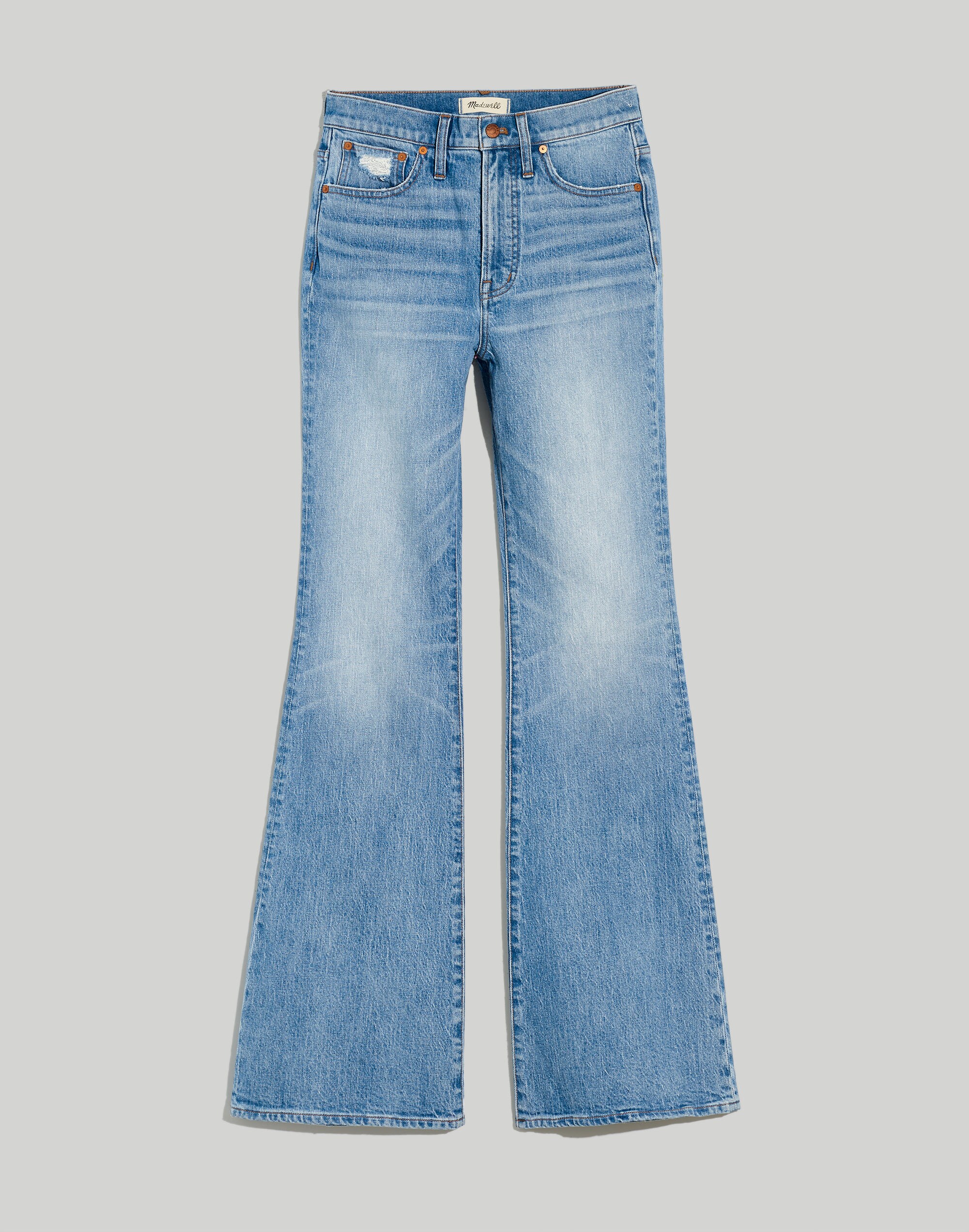 The Plus Perfect Vintage Flare Jean in Delavan Wash