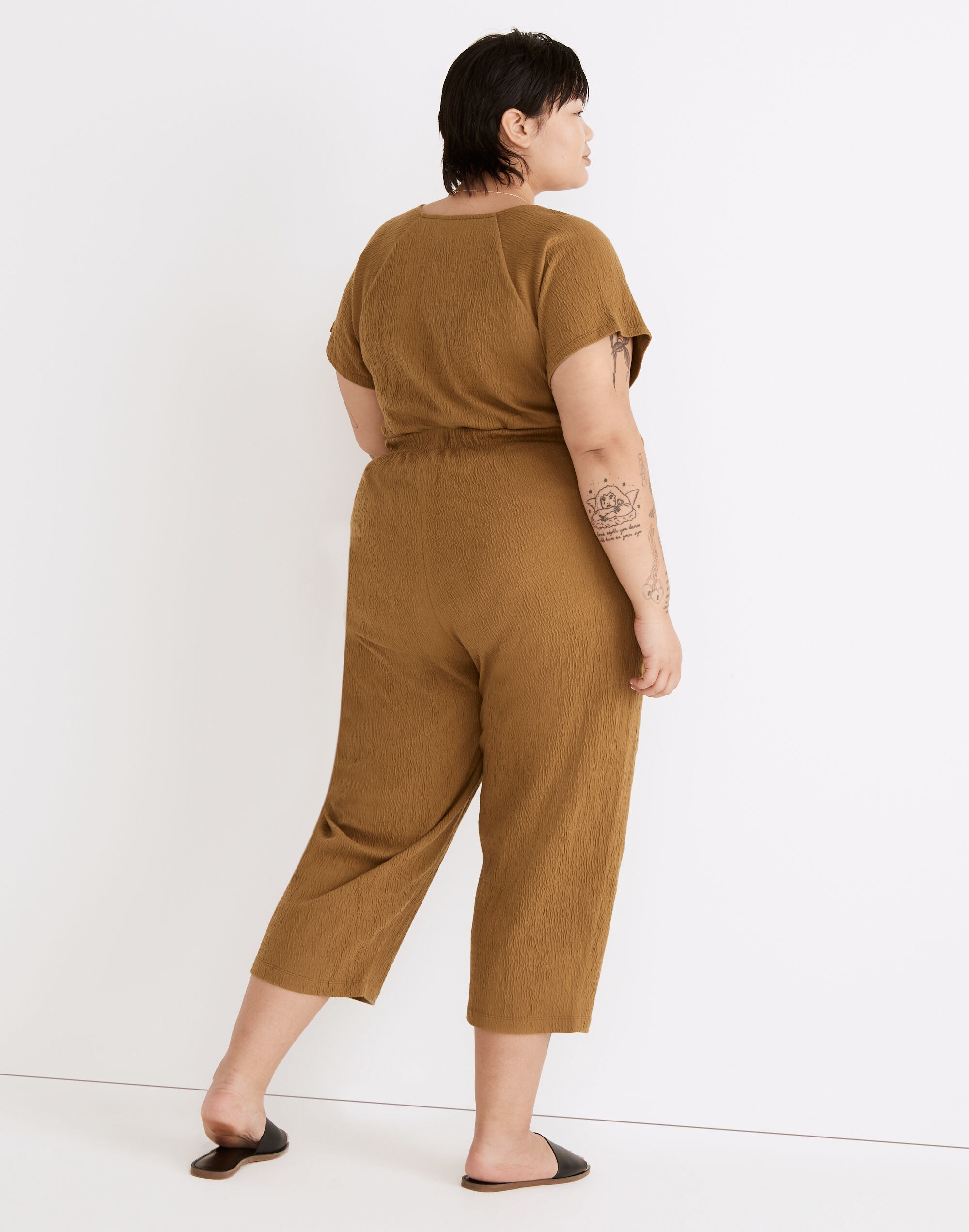 Plus Knit Lightspun Pull-On Pants in Stripe