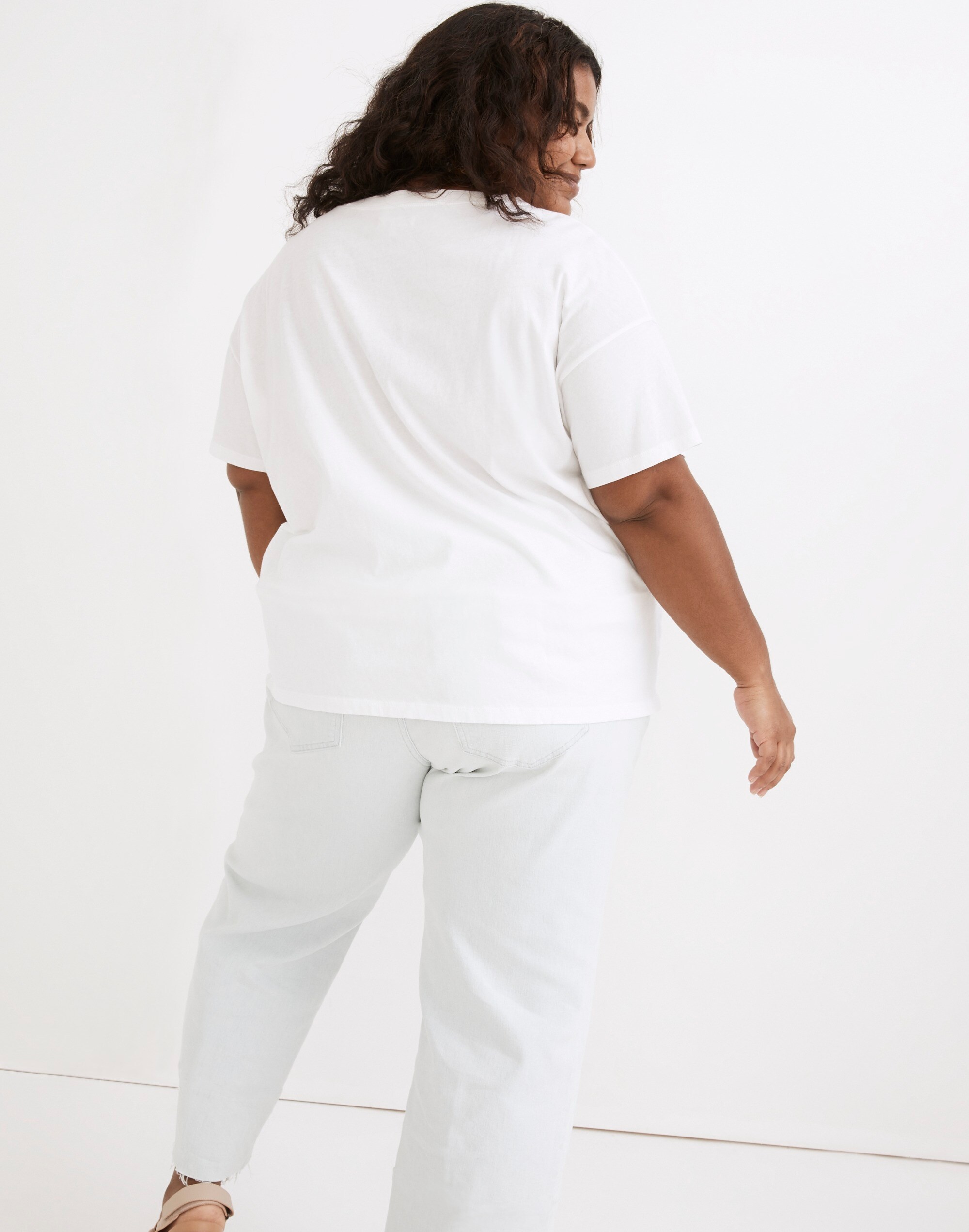 Plus Softfade Cotton Oversized Tee