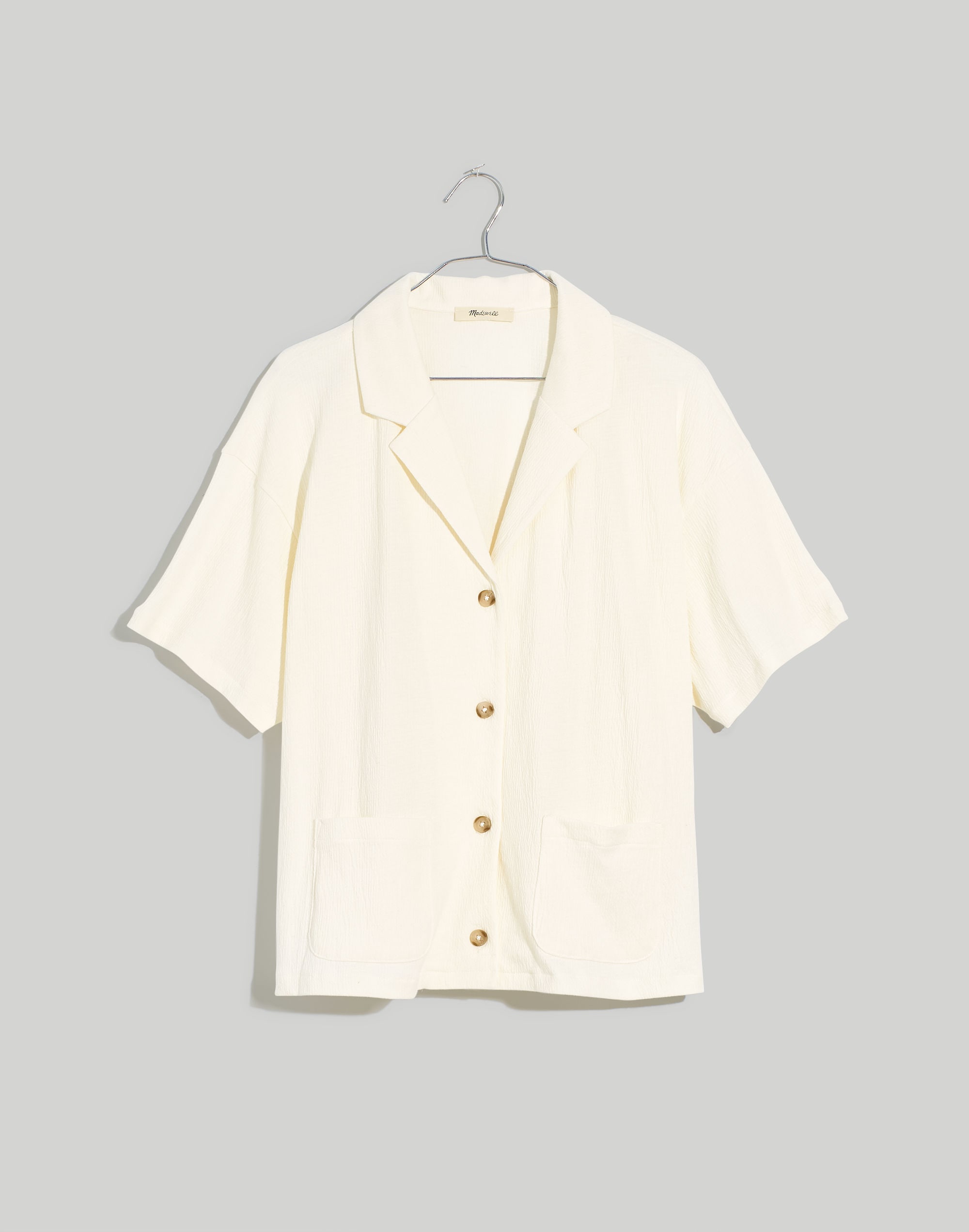 Plus Knit Lightspun Camp Shirt