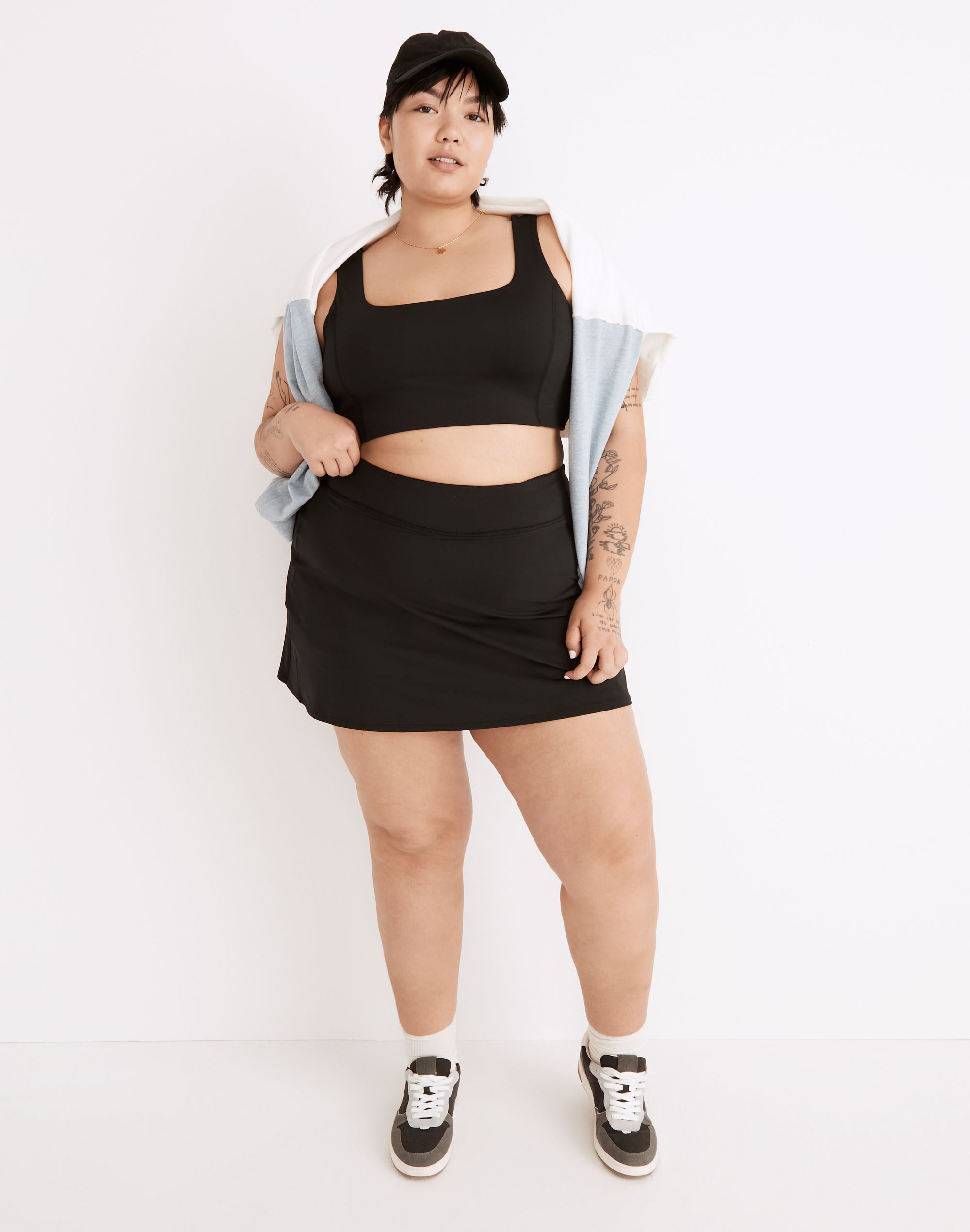 plus mwl flex fitness skirt