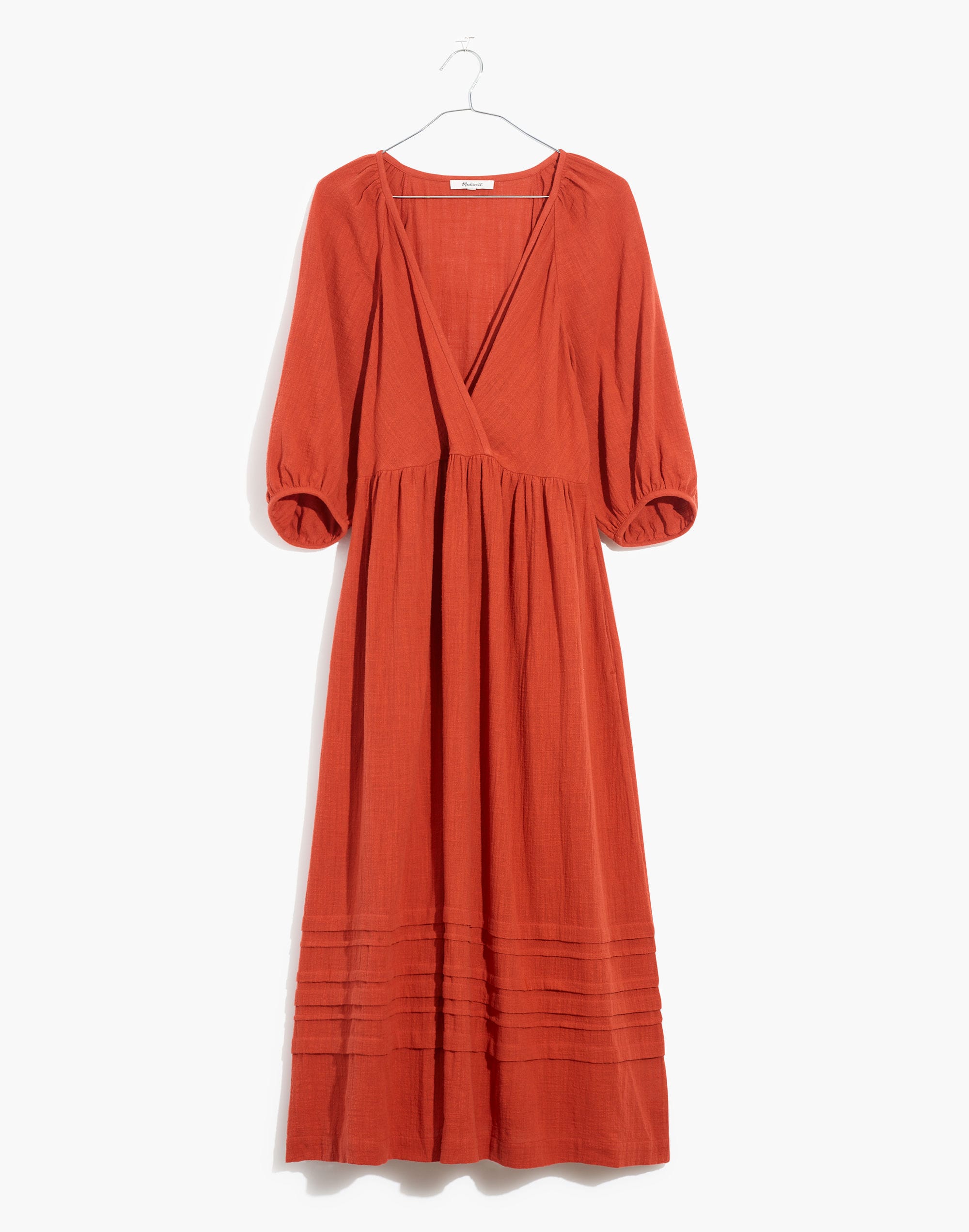 Marianna Puff-Sleeve Midi Dress