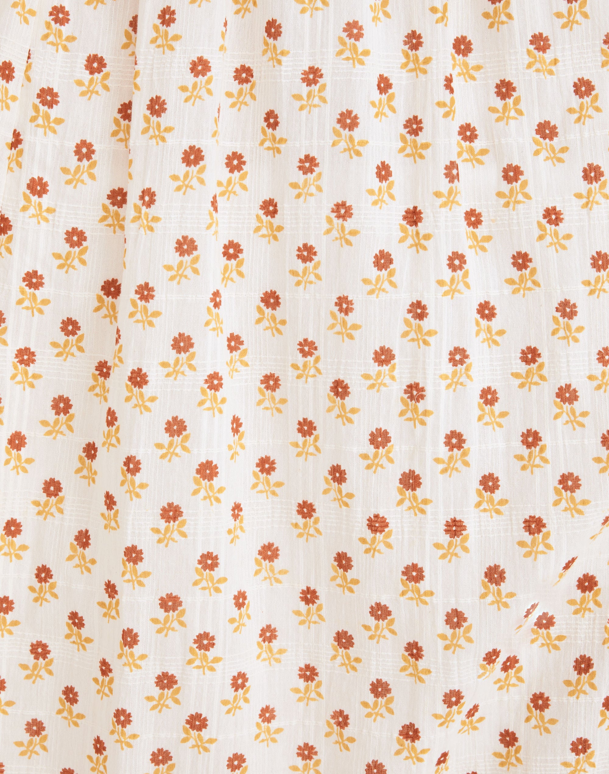 Sophia Cami Midi Dress in Wild Calendula Block-Print