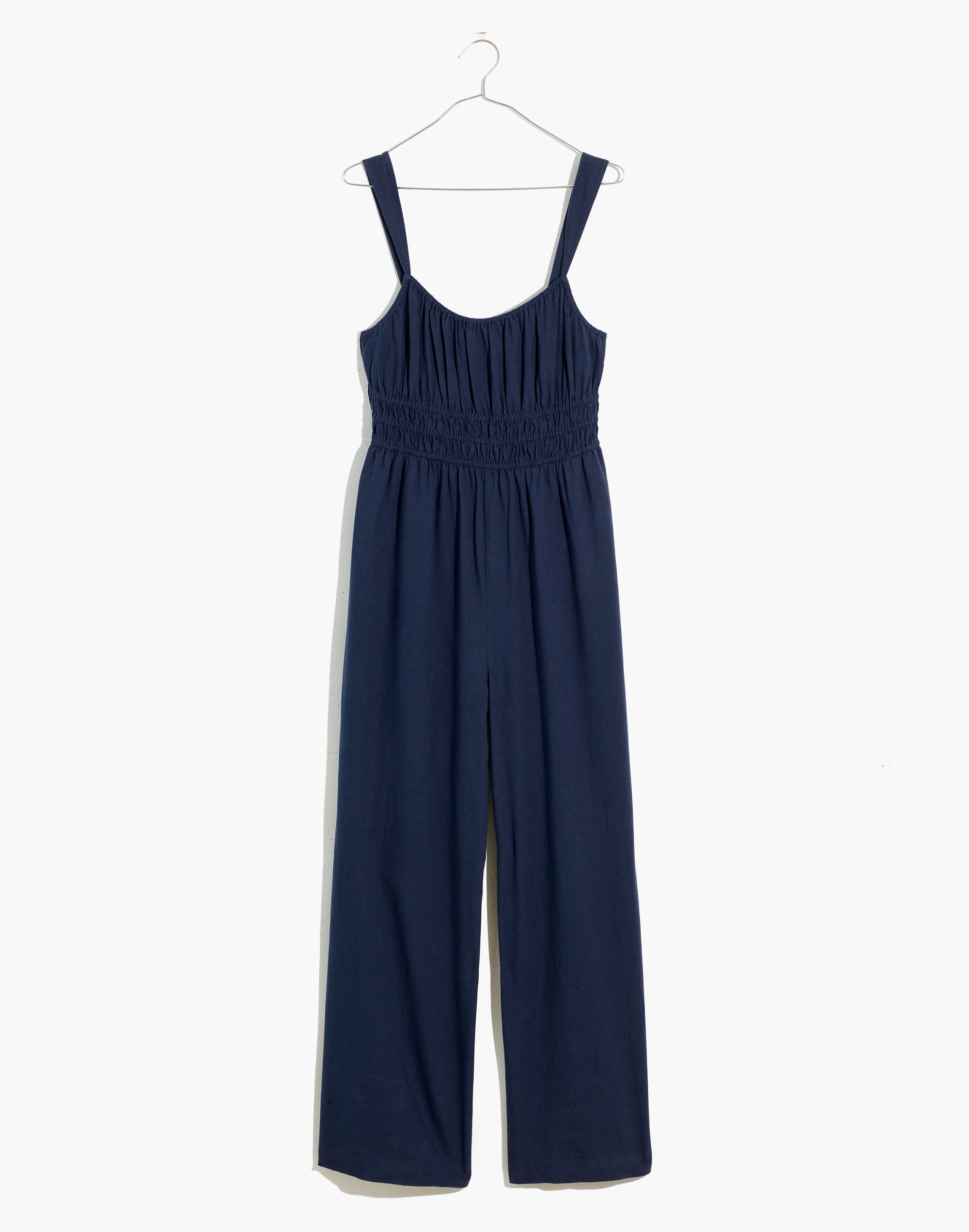 Petite Linen-Blend Sophie Tank Wide-Leg Jumpsuit