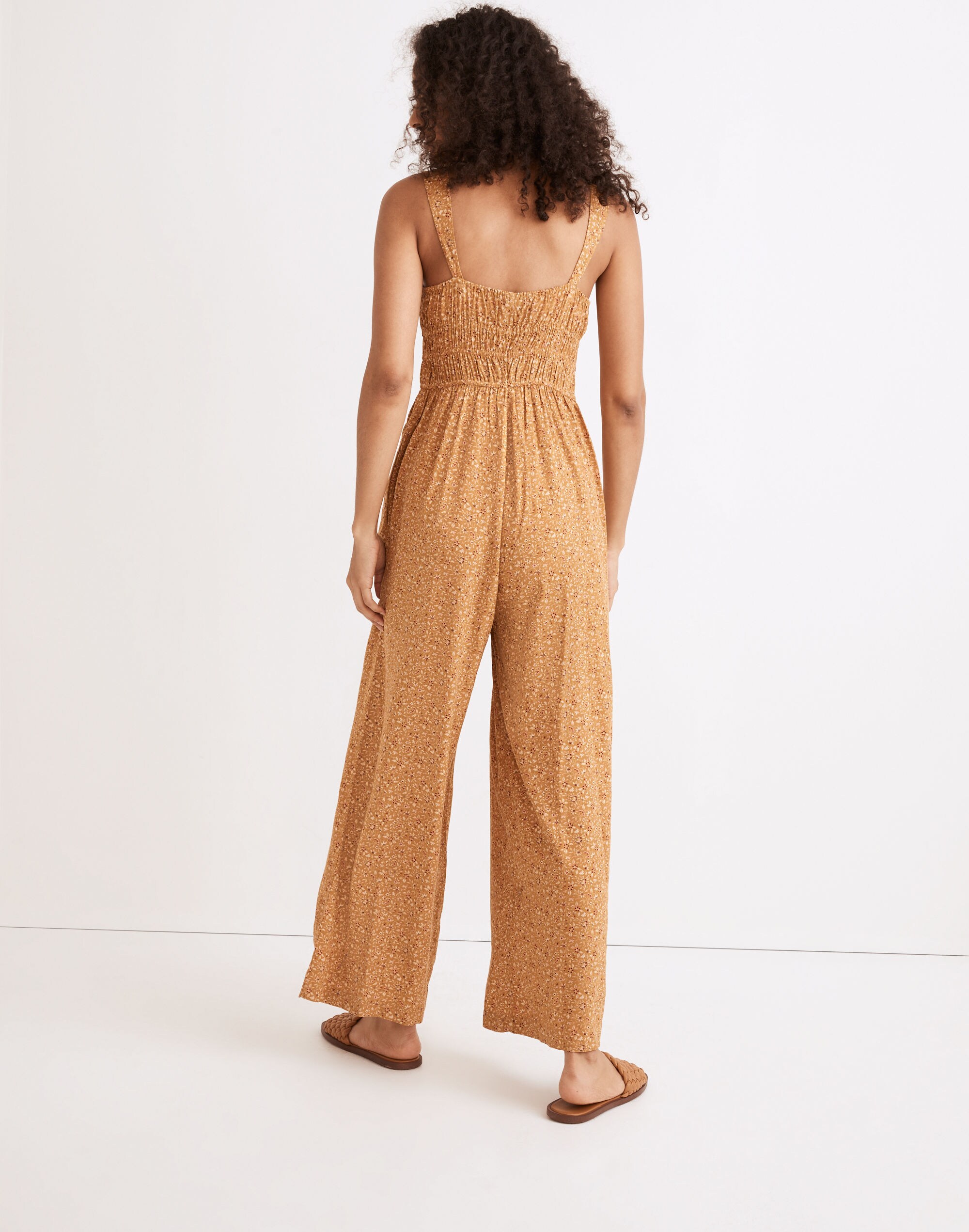 Sophia Tank Wide-Leg Jumpsuit in Florentine Floral