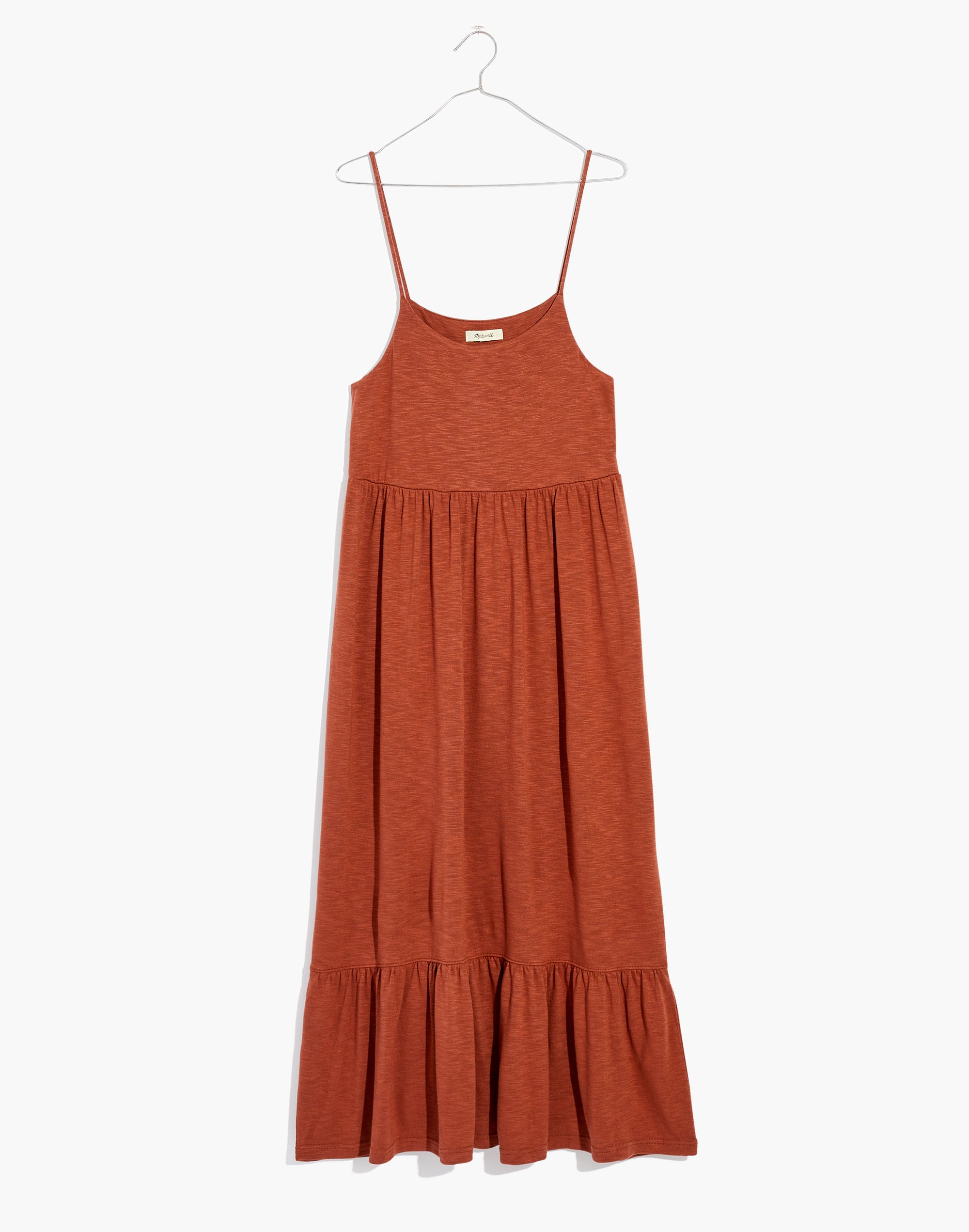 Triblend Cami Empire Tiered Midi Dress