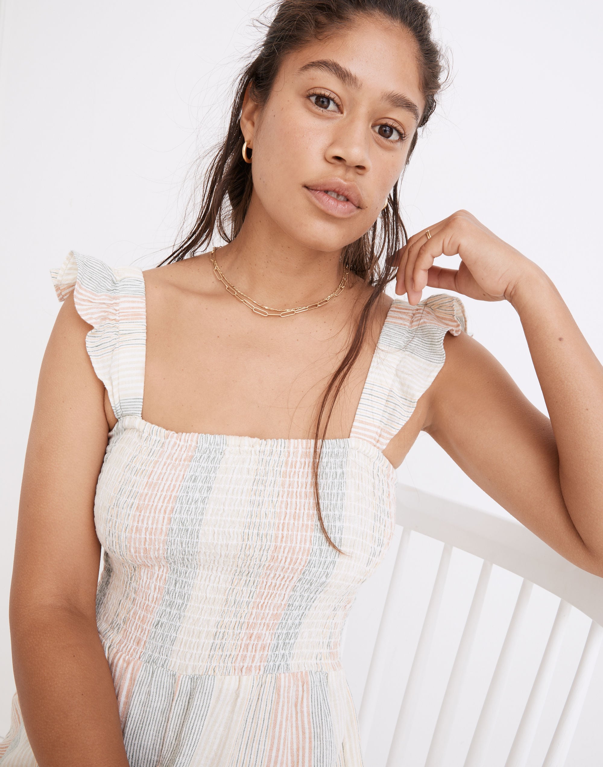 N*a様 Liilu Romper Smocked Striped 24m N*a様 Liilu Romper Smocked Striped 24m N*a様 Liilu Romper