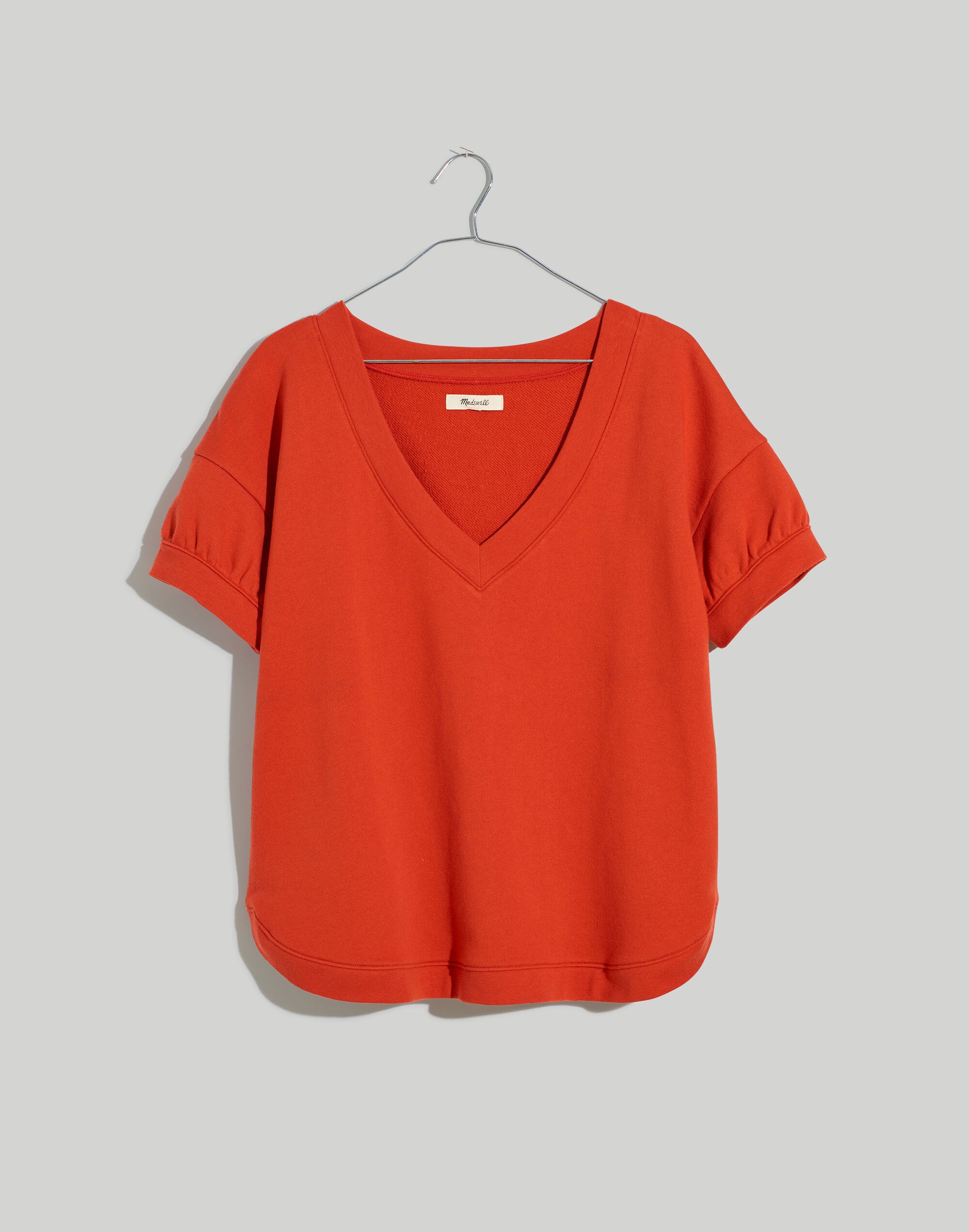 Plus (Re)sourced French Terry Sweatshirt Tee