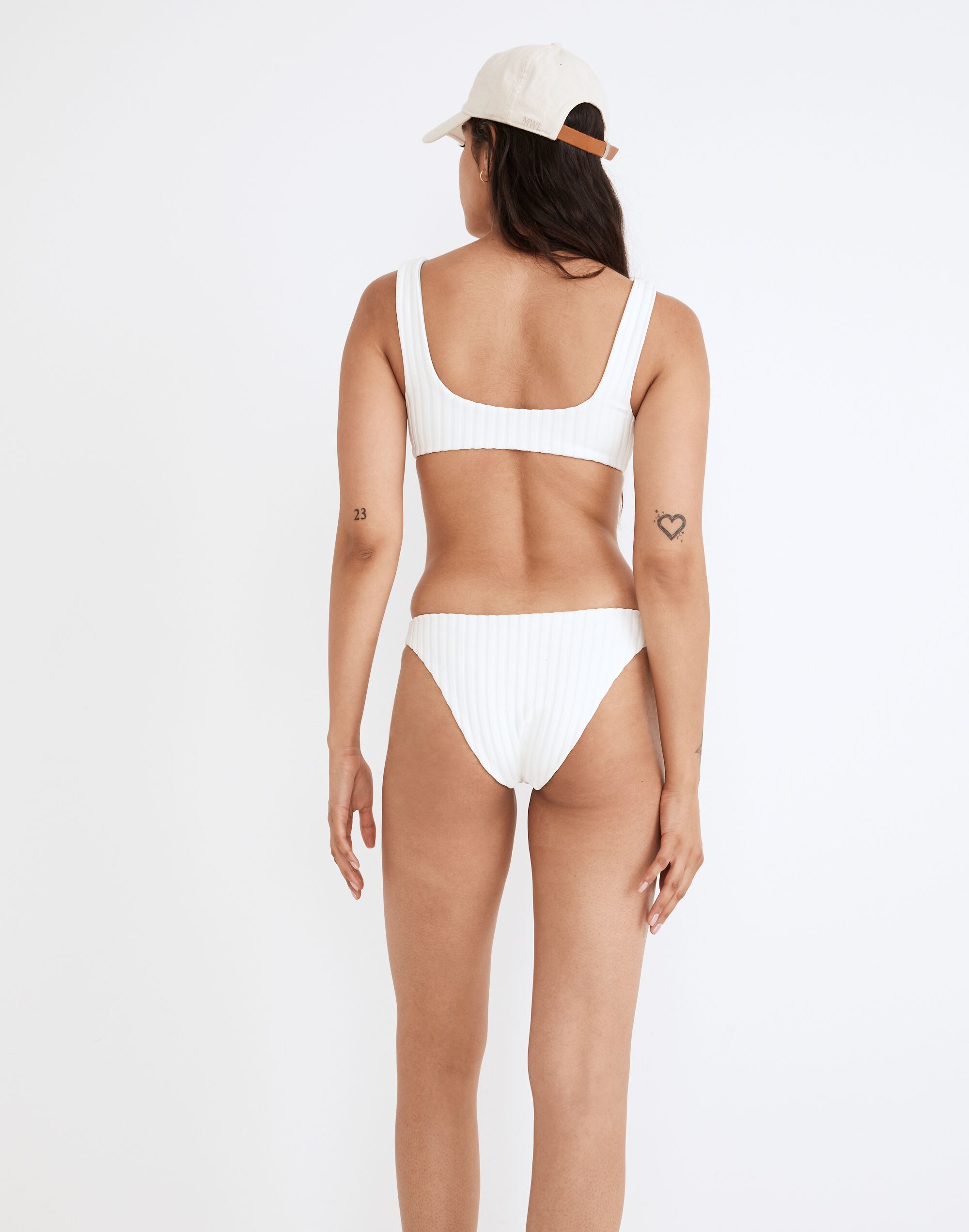Madewell x Solid &amp; Striped&reg; Ribbed Reversible Taline Bikini Bottom