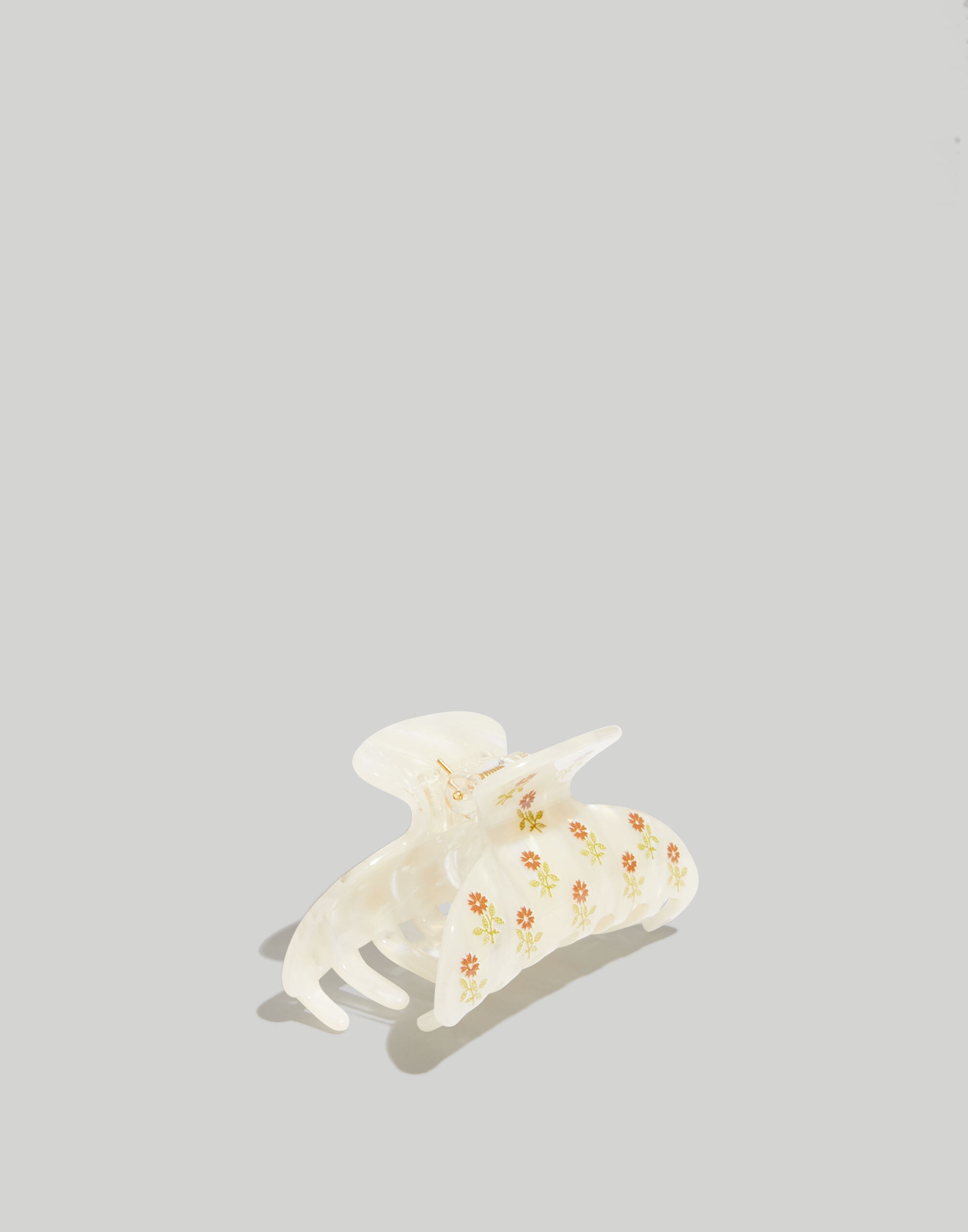 Medium Claw Hair Clip in Wild Calendula
