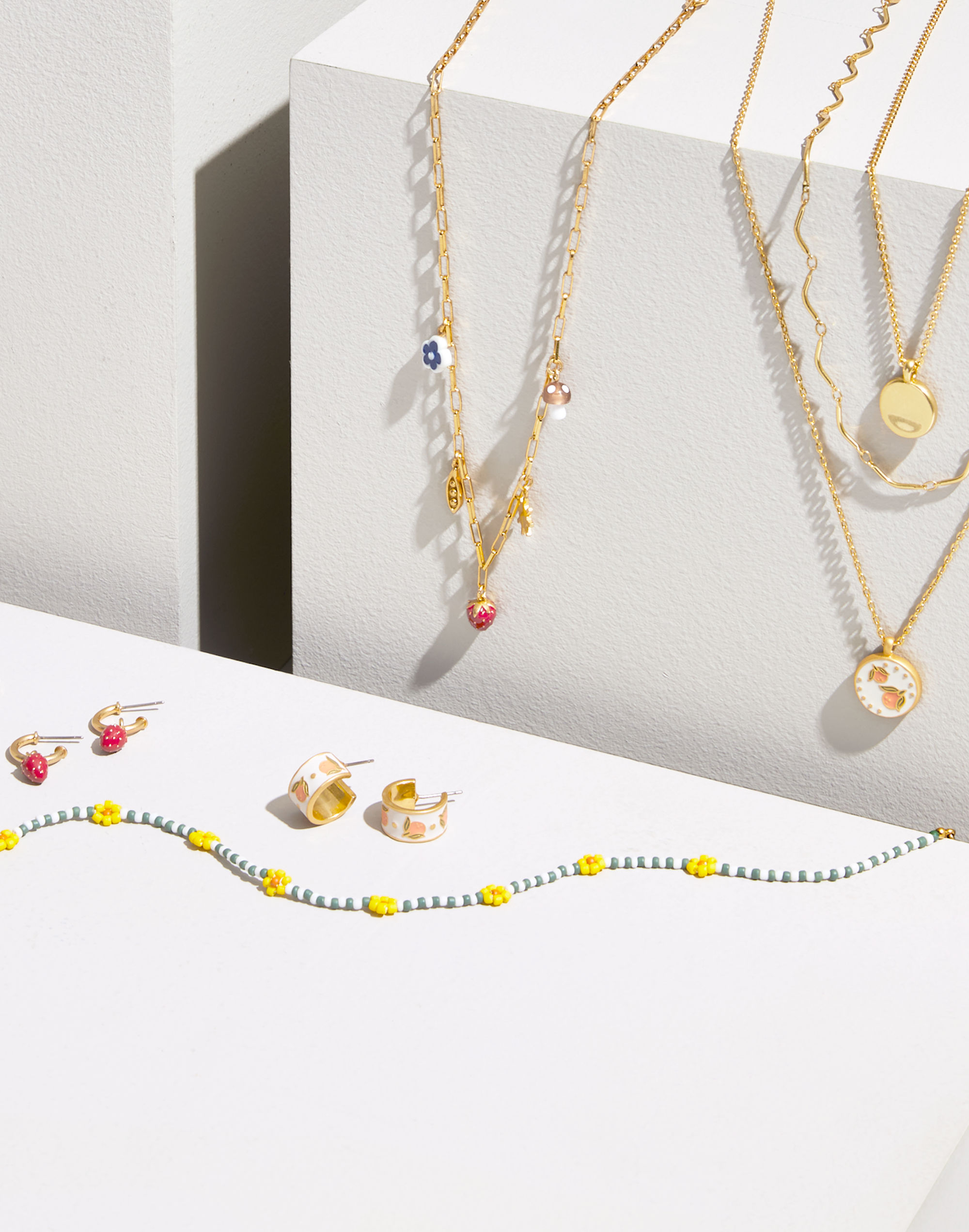 Farmer's Market Charm Necklace