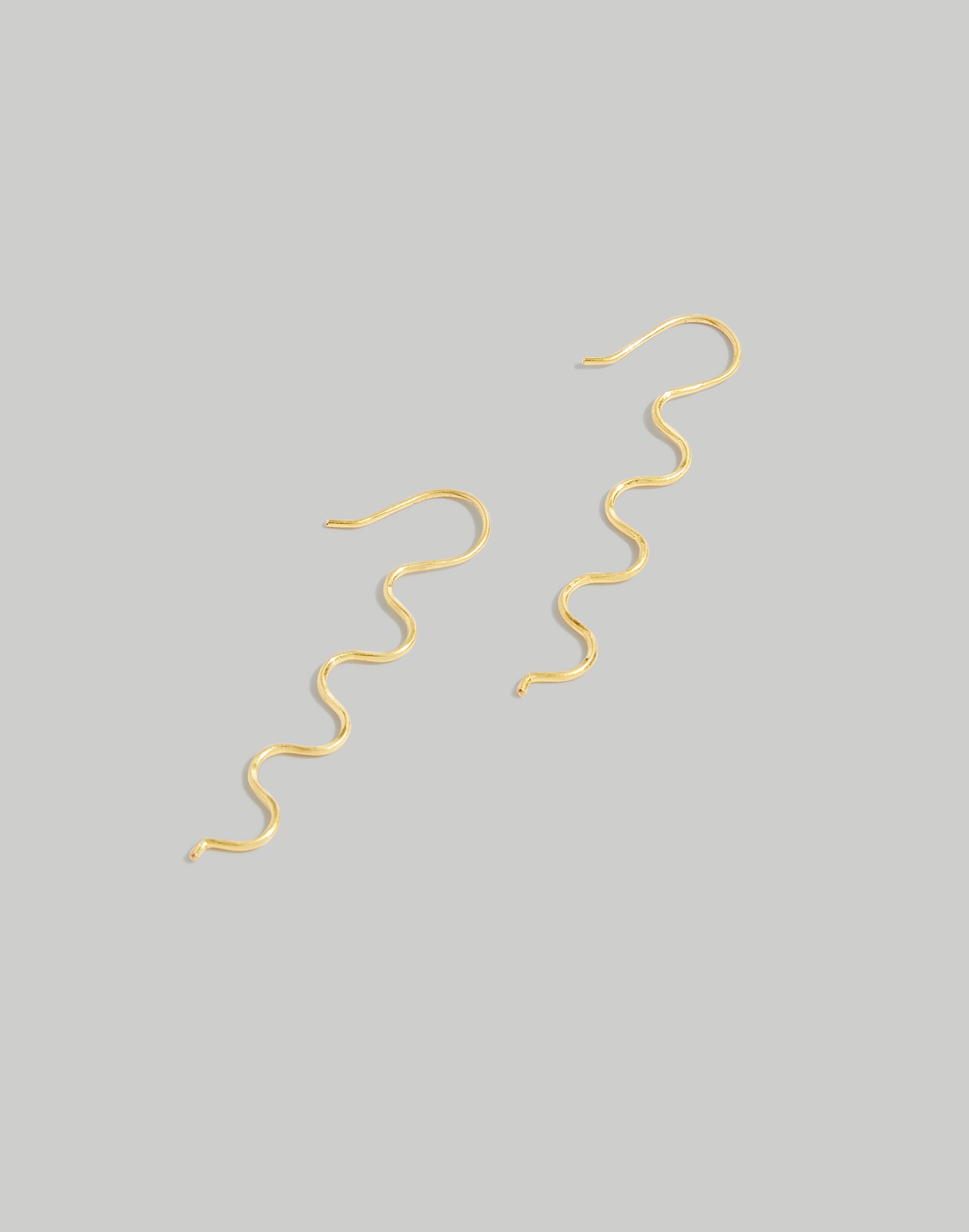 Wave Threader Earrings