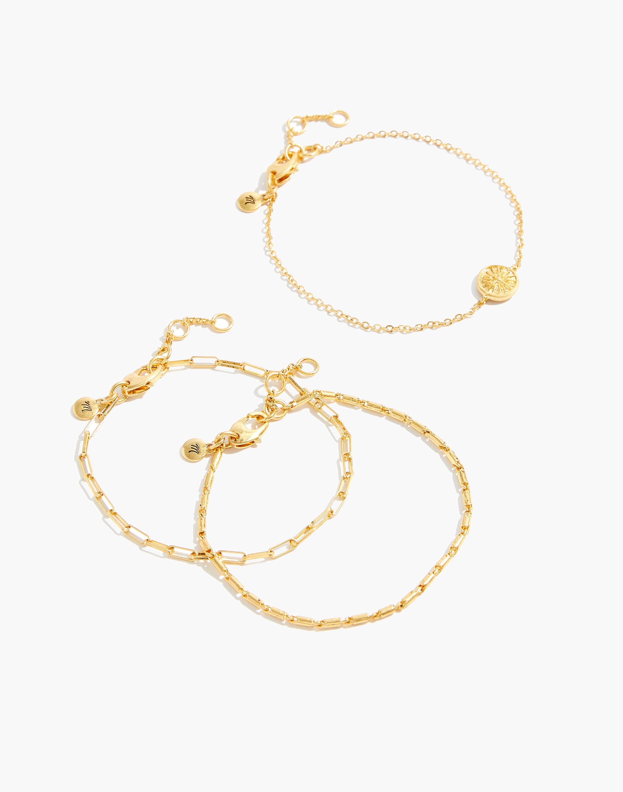 Three-Piece Solar Bracelet Set