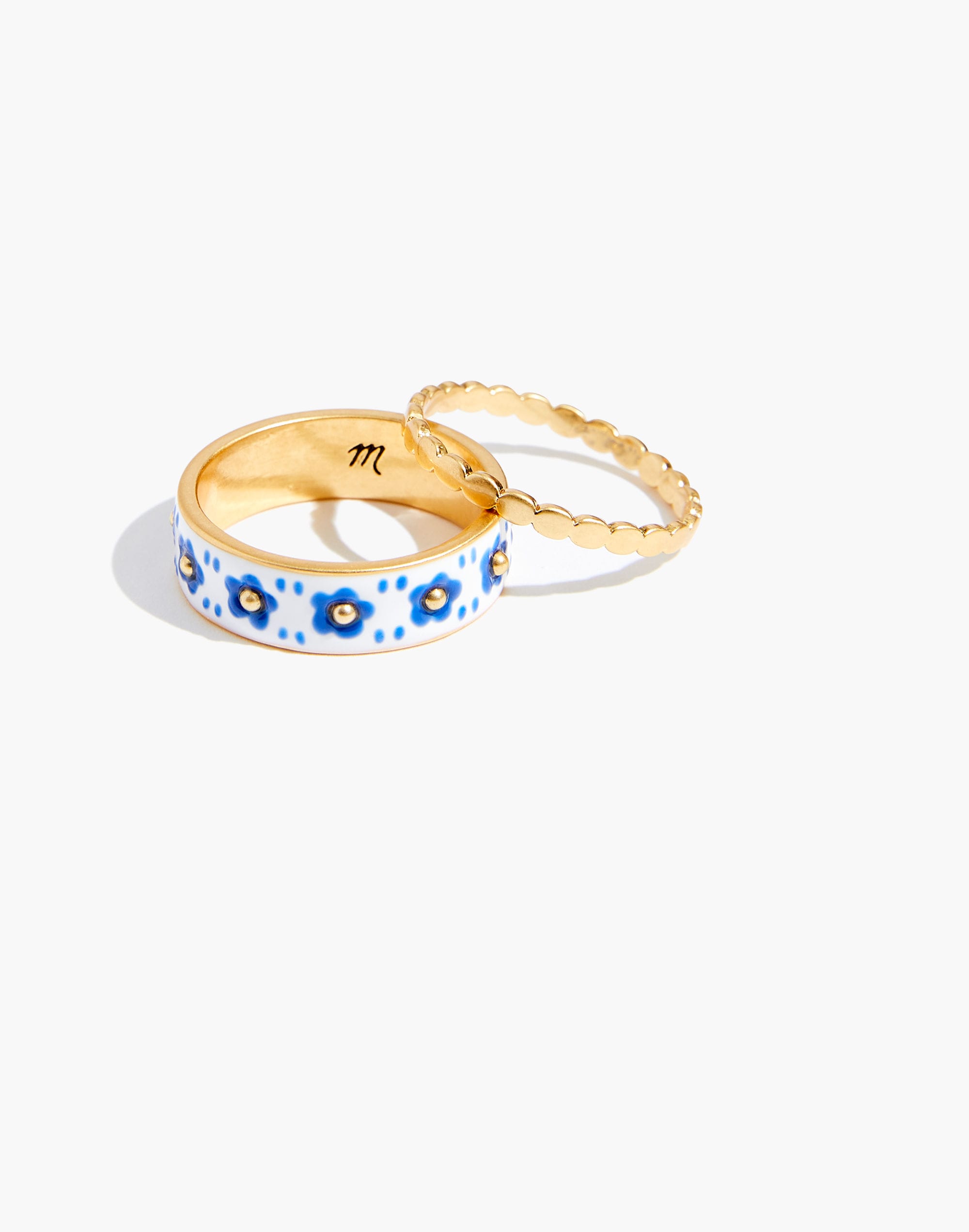 Two-Piece Hand-Painted Vacanza Ring Set