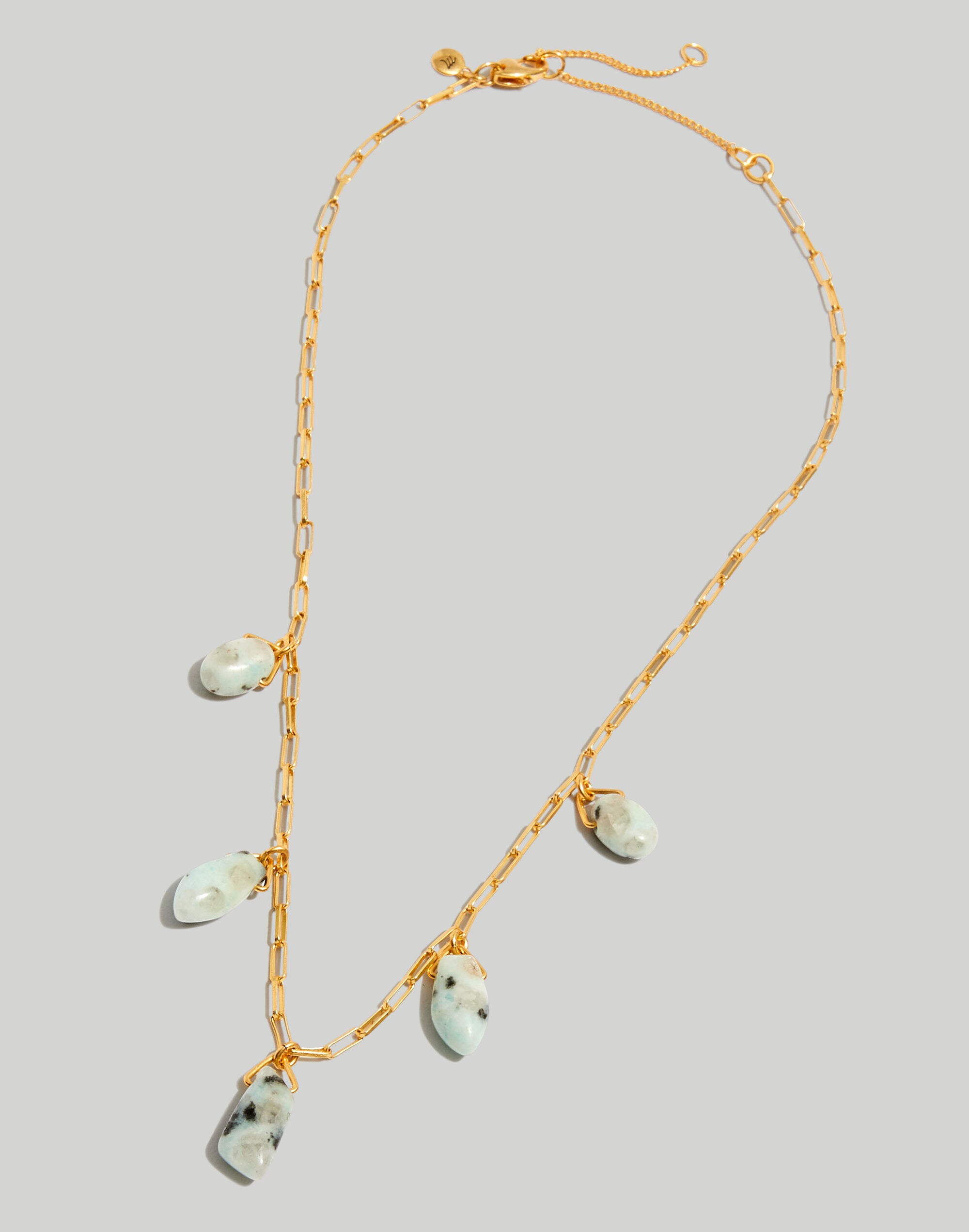 Stone Collection Jasper Charm Necklace