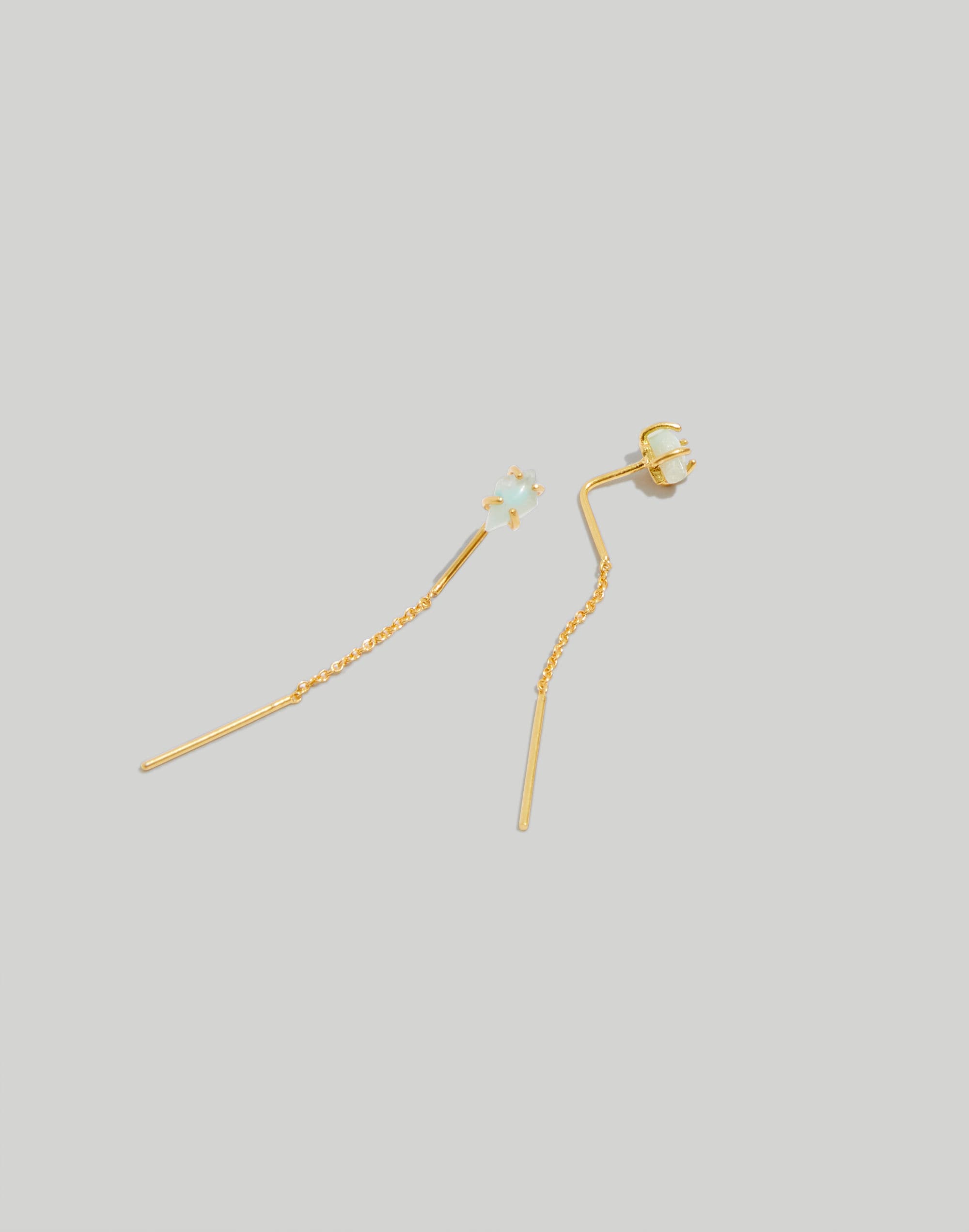 Stone Collection Jasper Threader Earrings