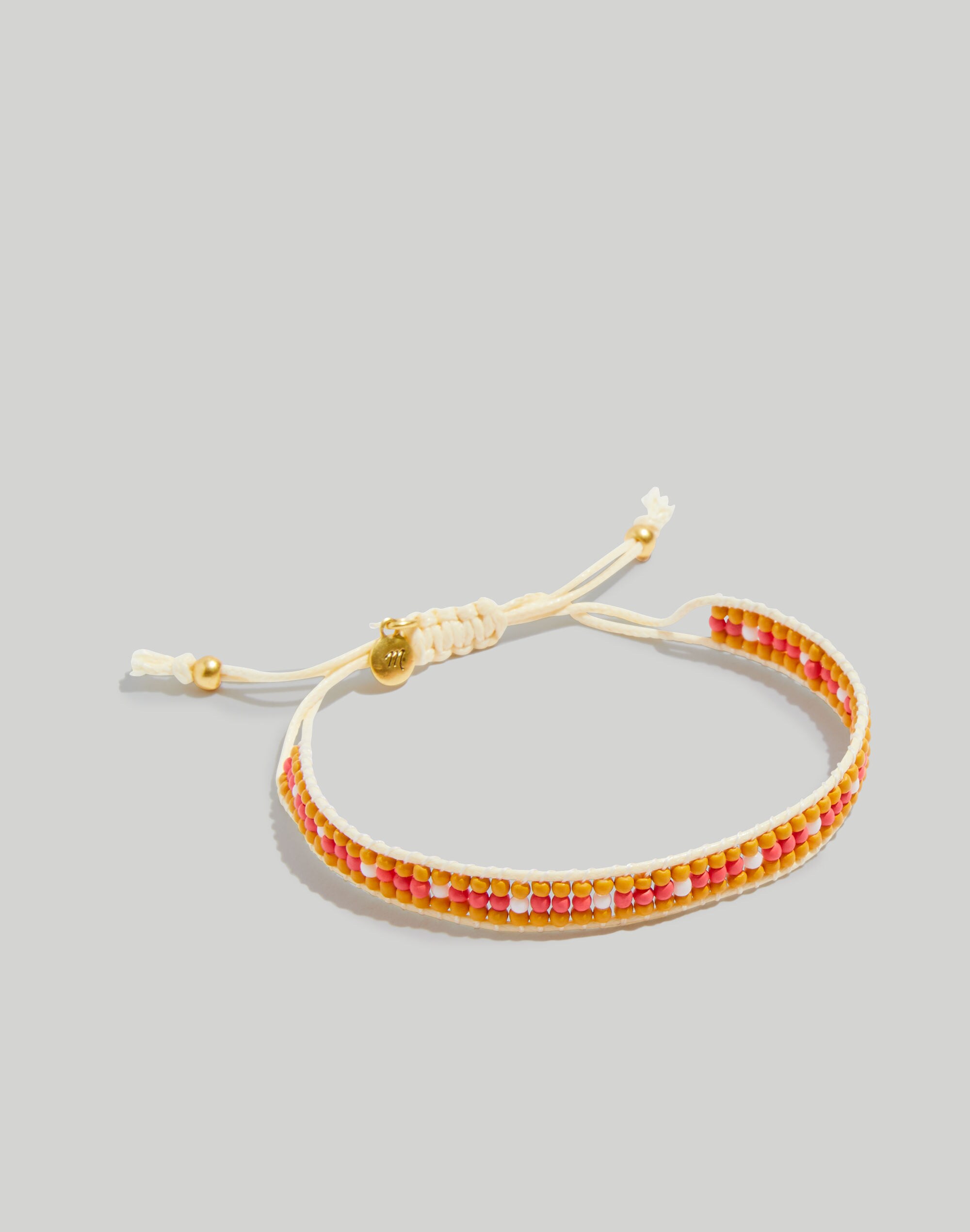 Woven Seed Bead Bracelet