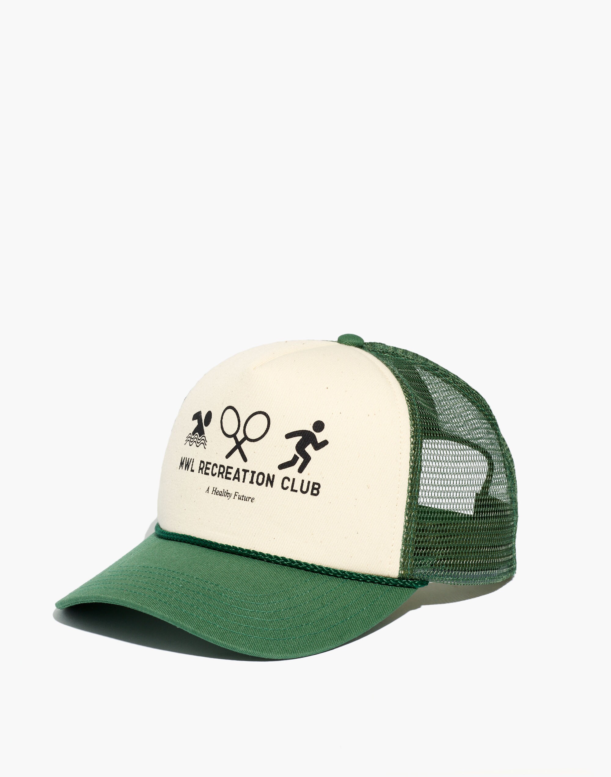 MWL Recreation Club Organic Cotton Trucker Hat