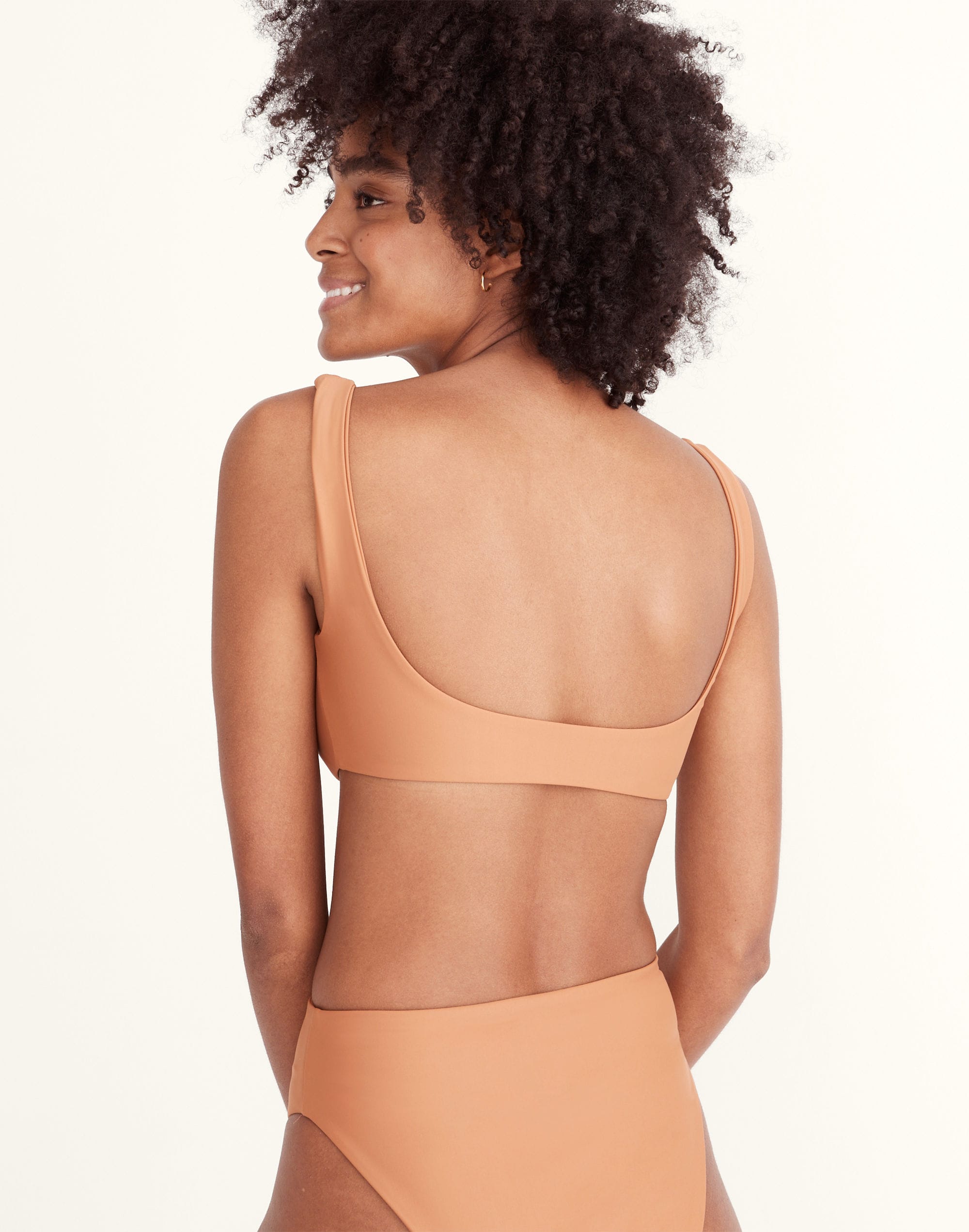 Madewell x Jade Swim&reg; Rounded Edges Bikini Top