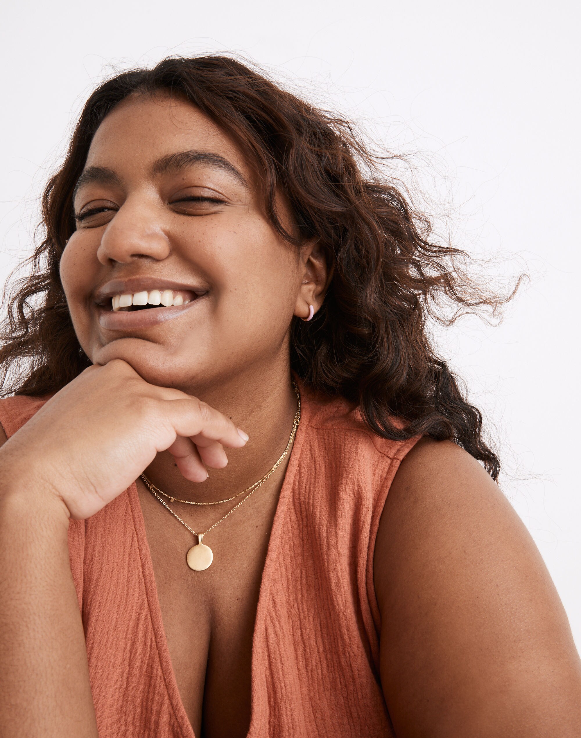 Enamel Huggie Hoop Earrings