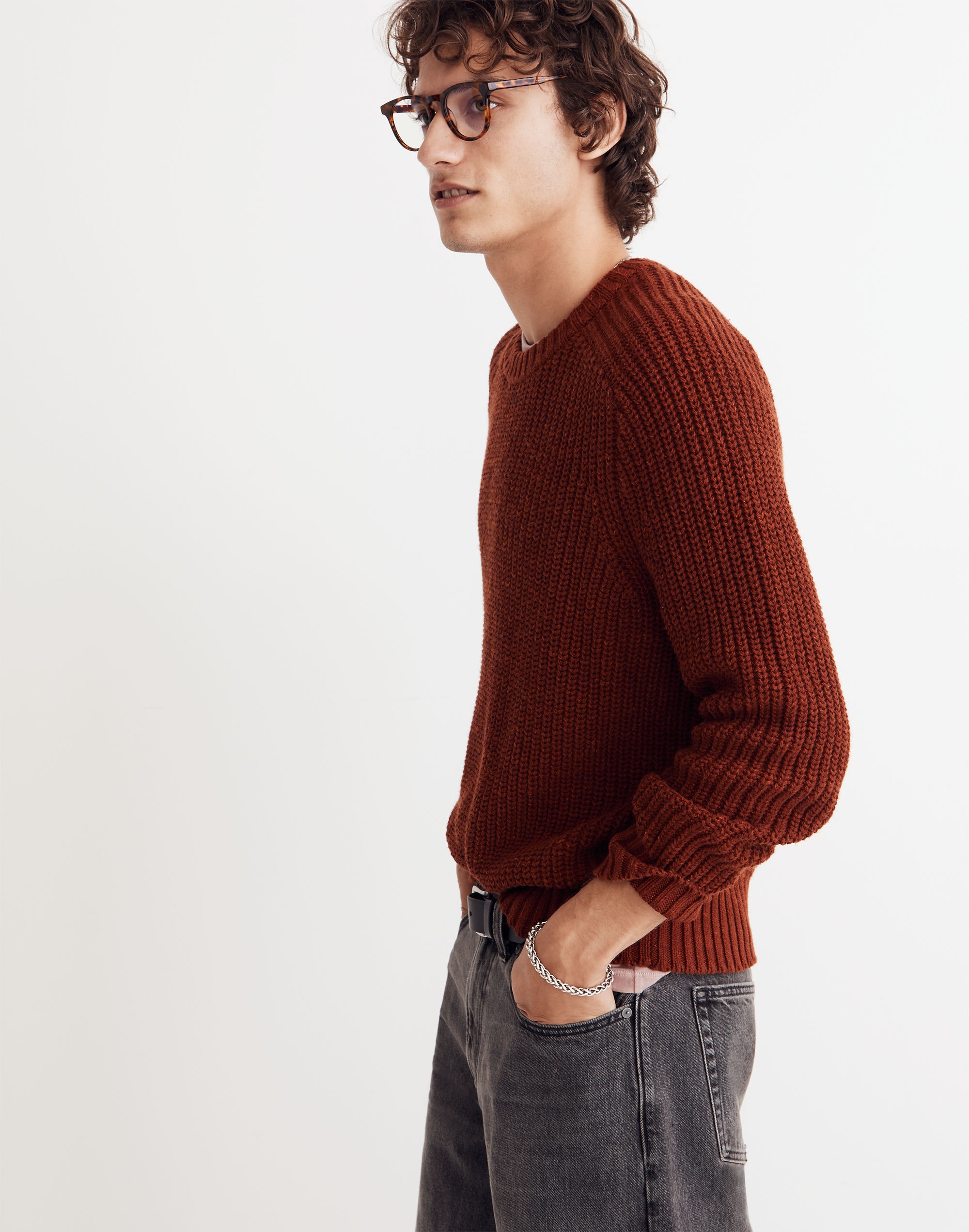 Oversized Fisherman Sweater