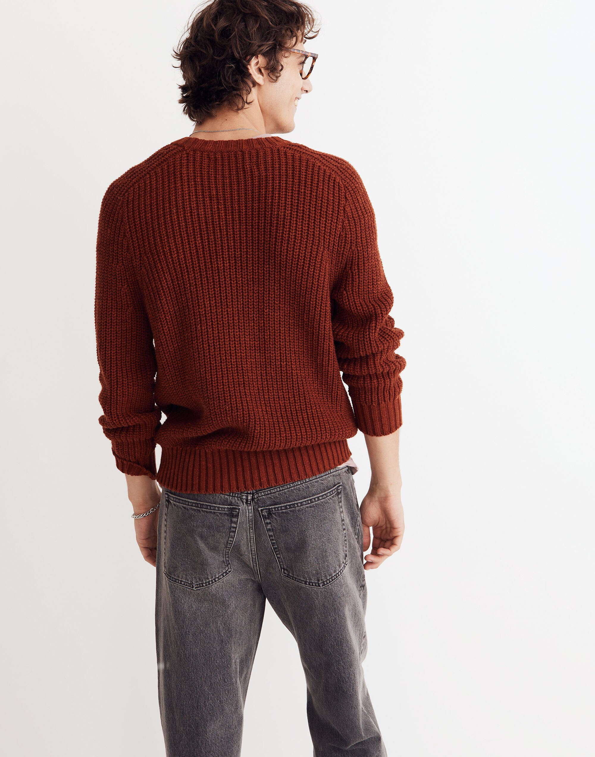 Oversized Fisherman Sweater